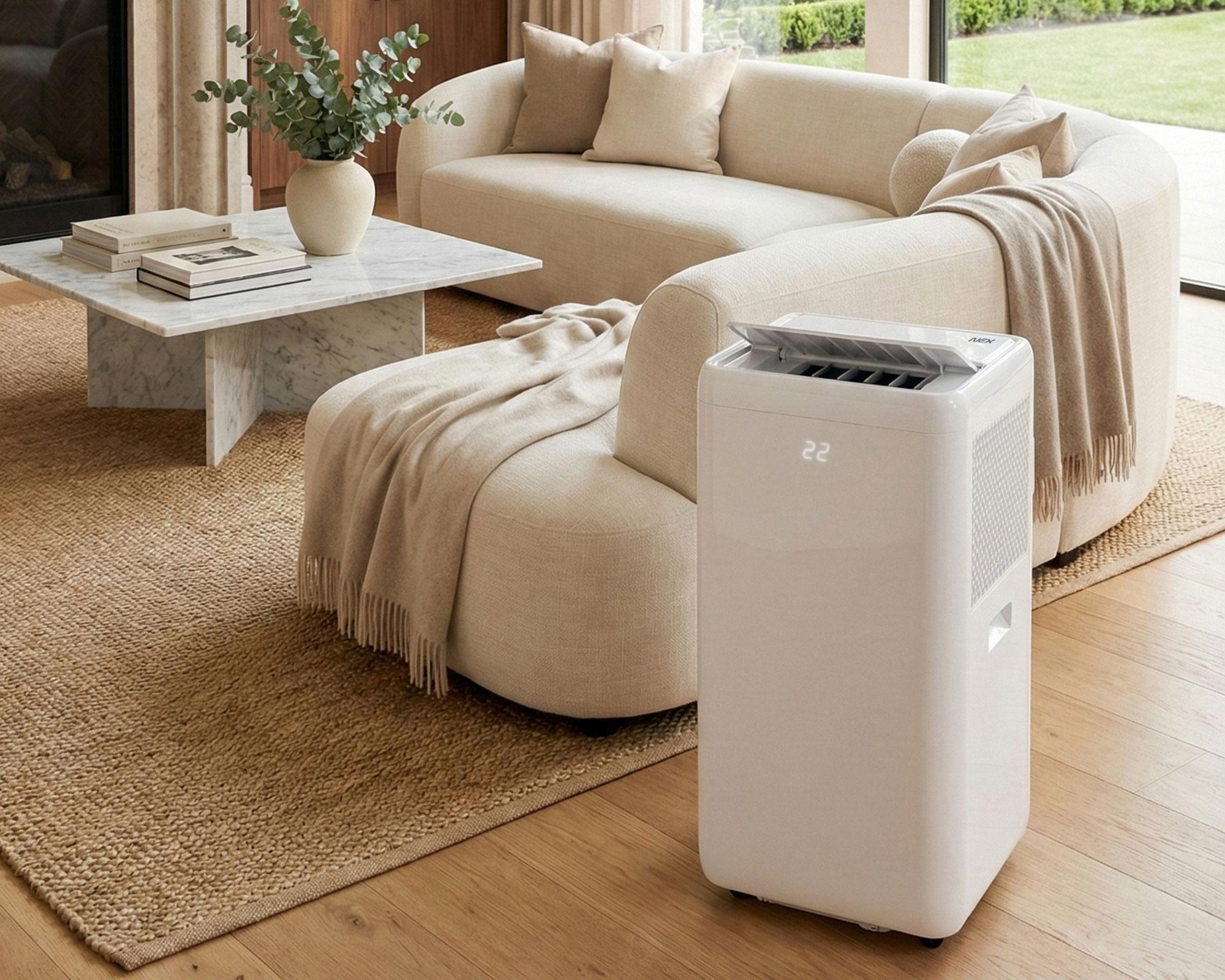 Aire portátil Wi-Fi frio/calor 12000 BTU-4