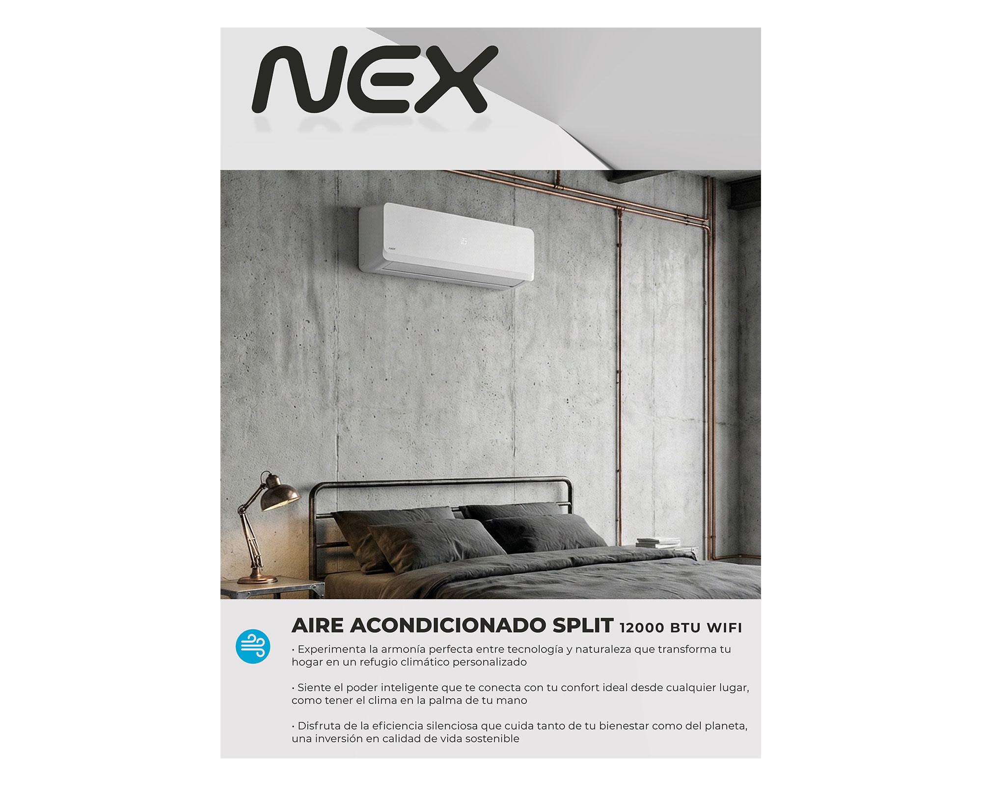 Aire acondicionado 12000 BTU inverter Frío/Calor-10