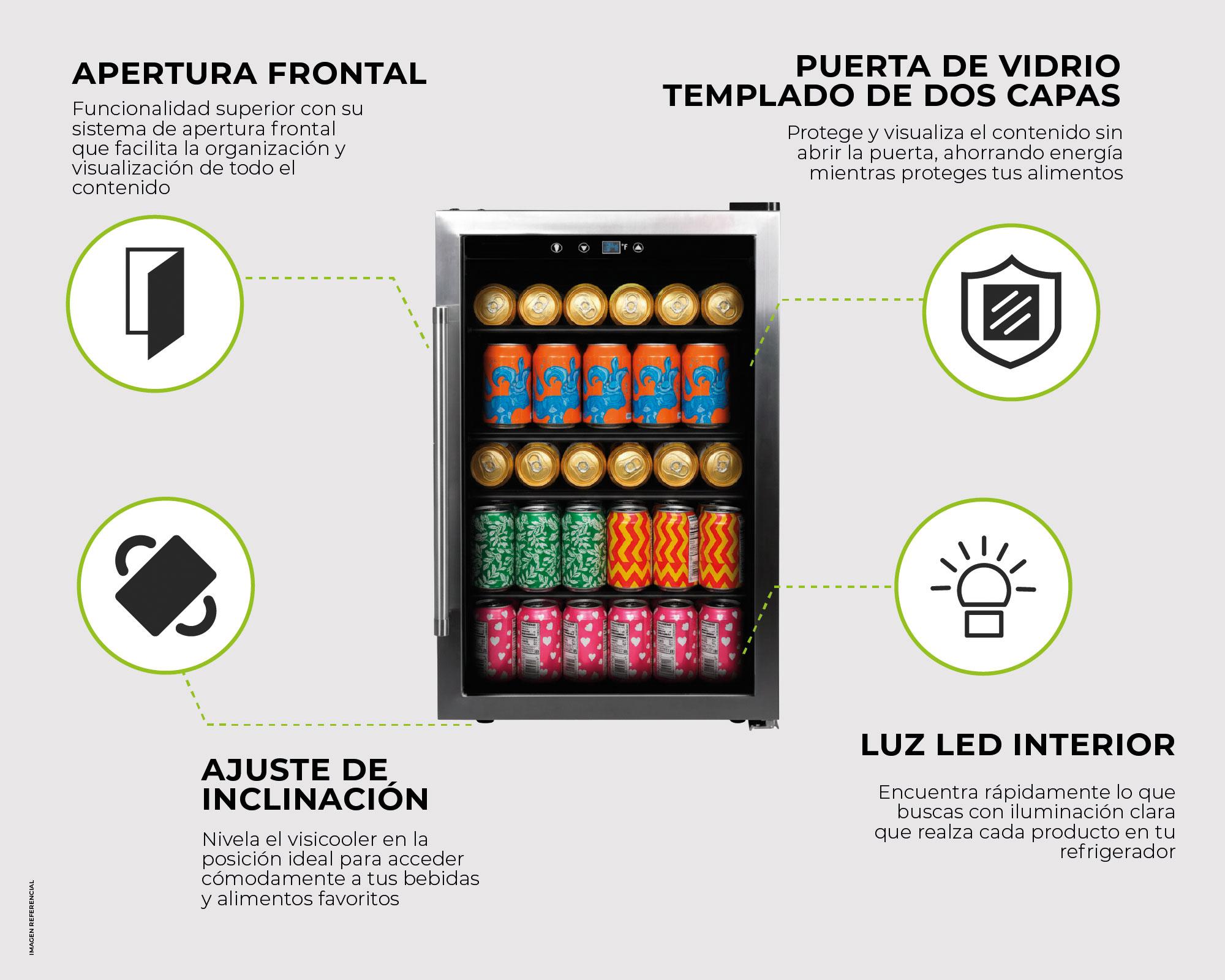 Visicooler 128 lt VCL-128-4