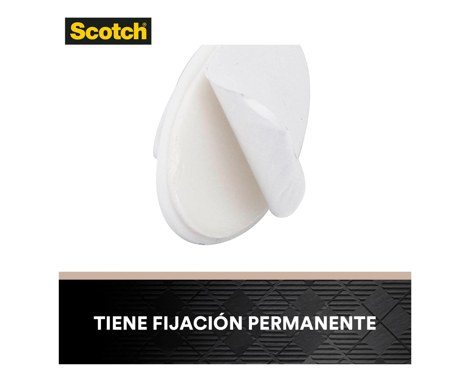 Gancho pequeño Fijación permanente 0.5 kg 3.5x2.5x2 cm-3