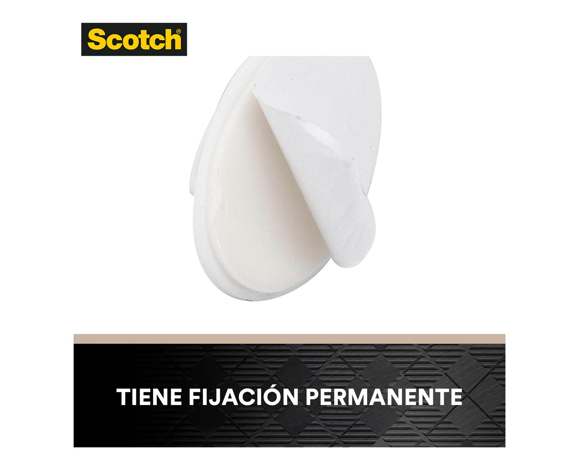 Gancho pequeño Fijación permanente 0.5 kg 3.5x2.5x2 cm-4