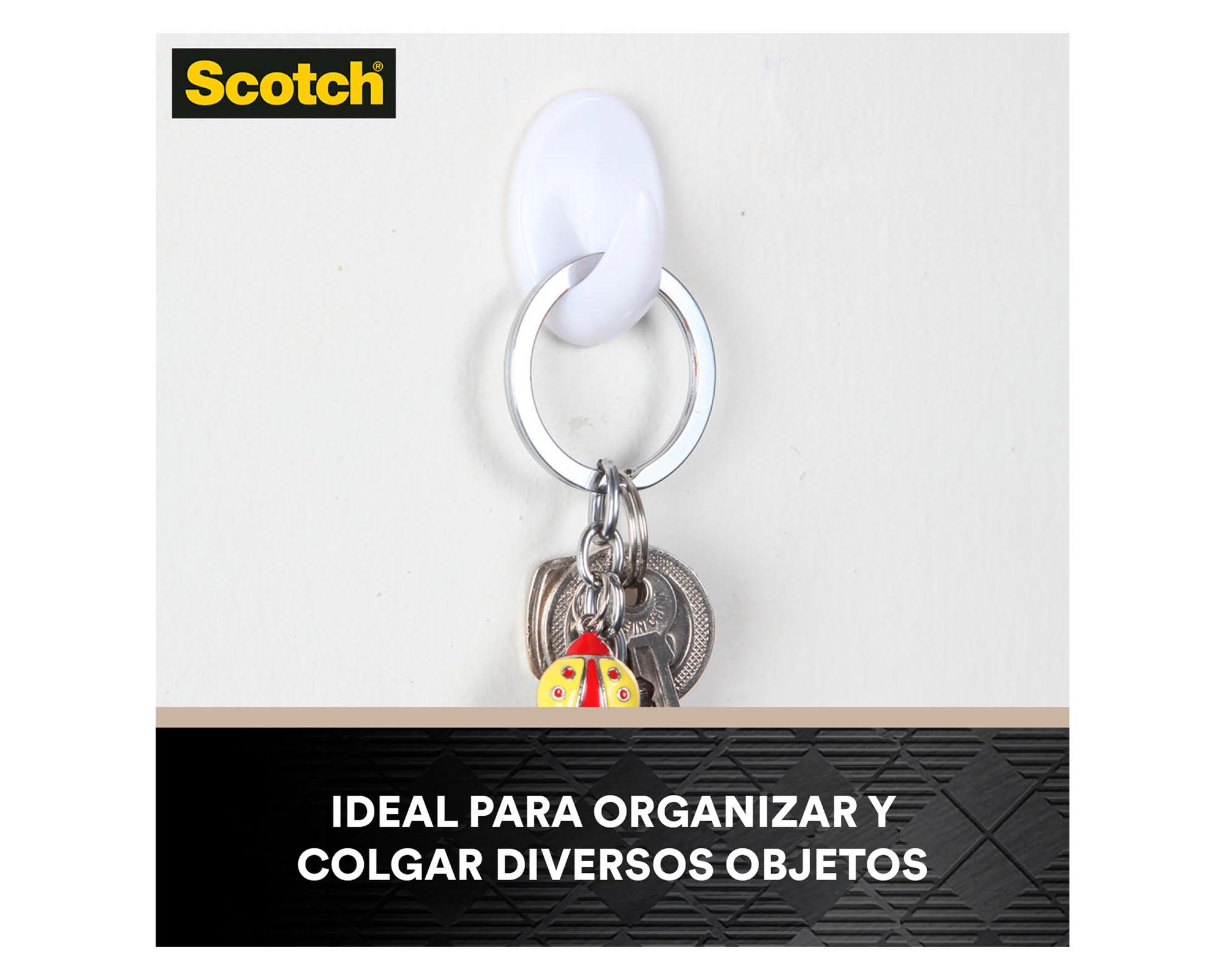 Gancho pequeño Fijación permanente 0.5 kg 3.5x2.5x2 cm-3