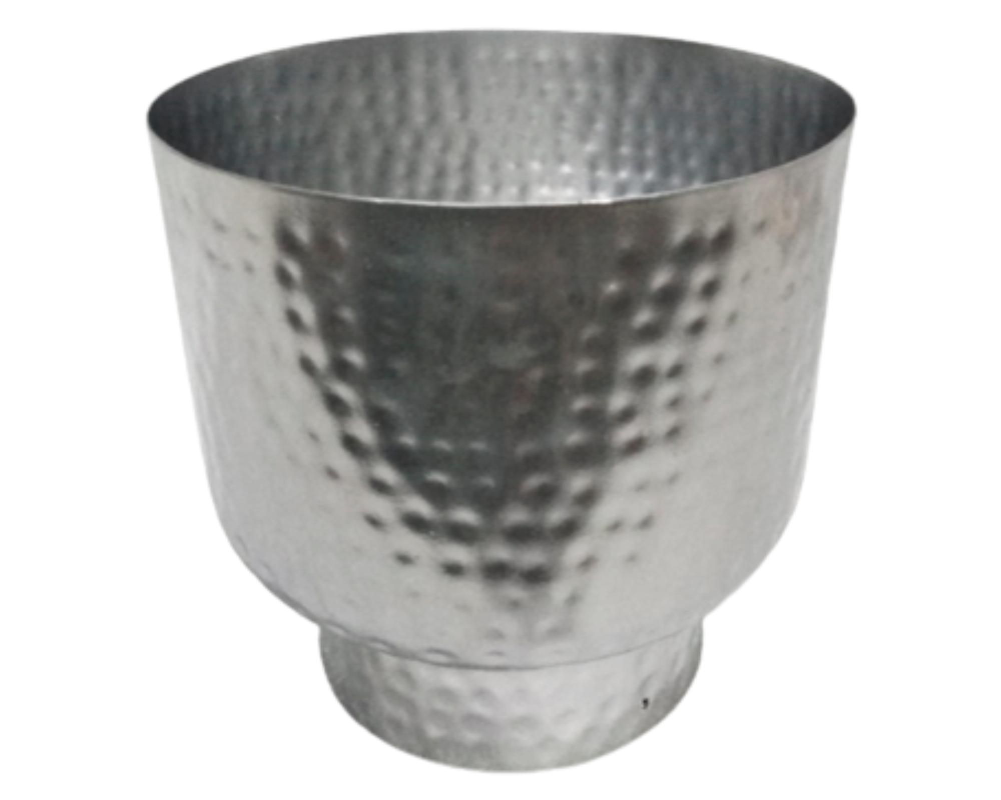 Maceta Textura silver 16 cm-1