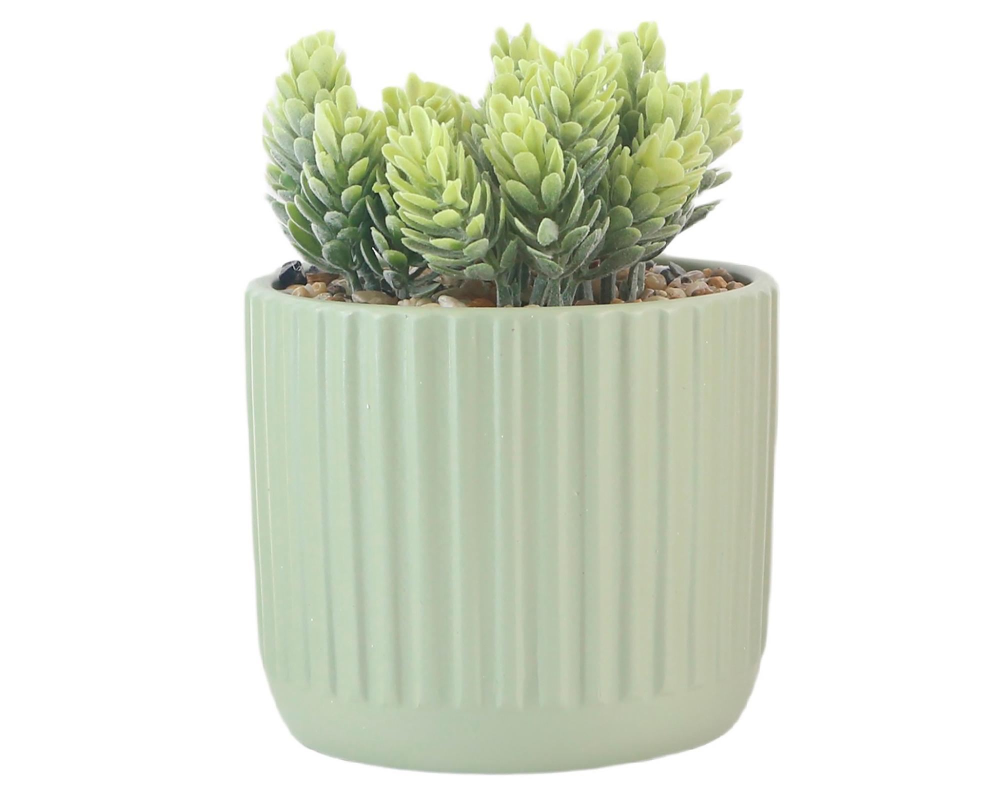 Maceta Amaranto verde 12 cm-0