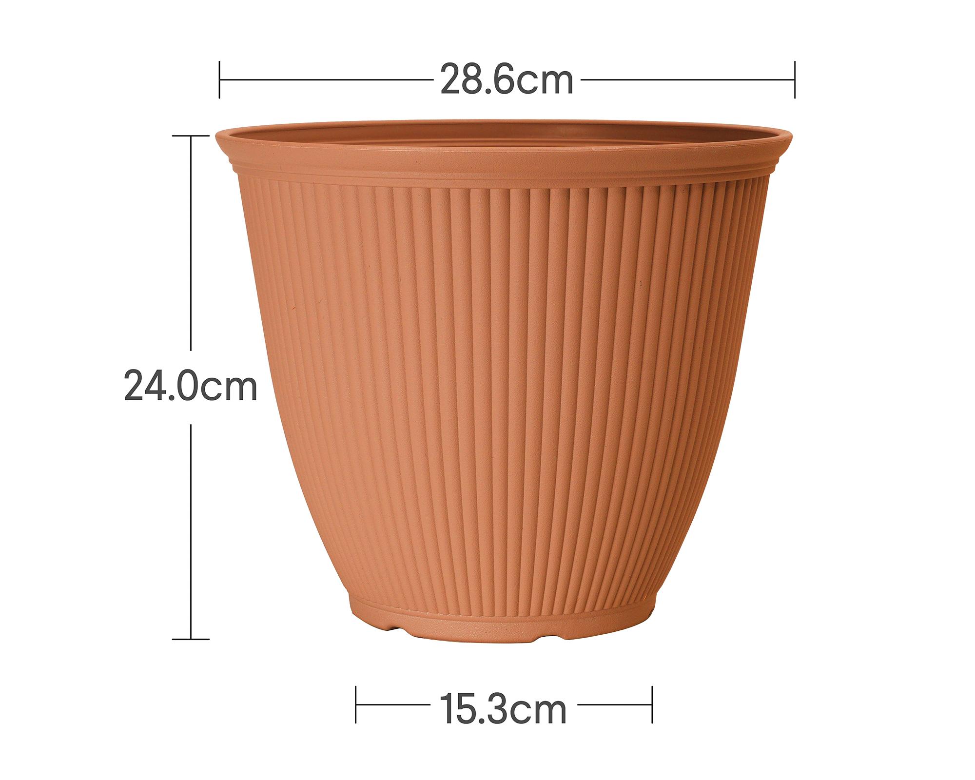 Maceta Billie terracota 28.6 cm-2