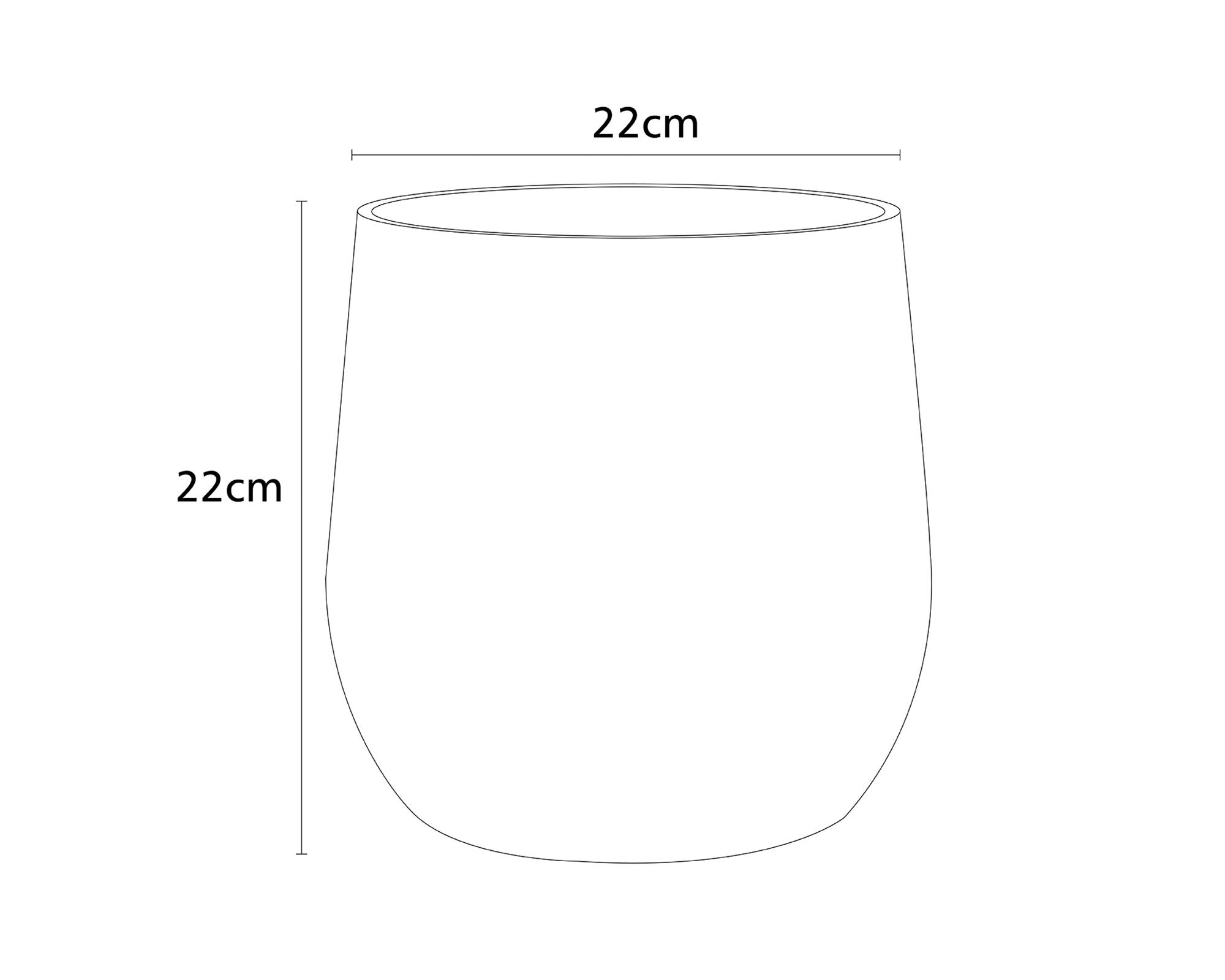 Maceta Vigo 22 cm-2