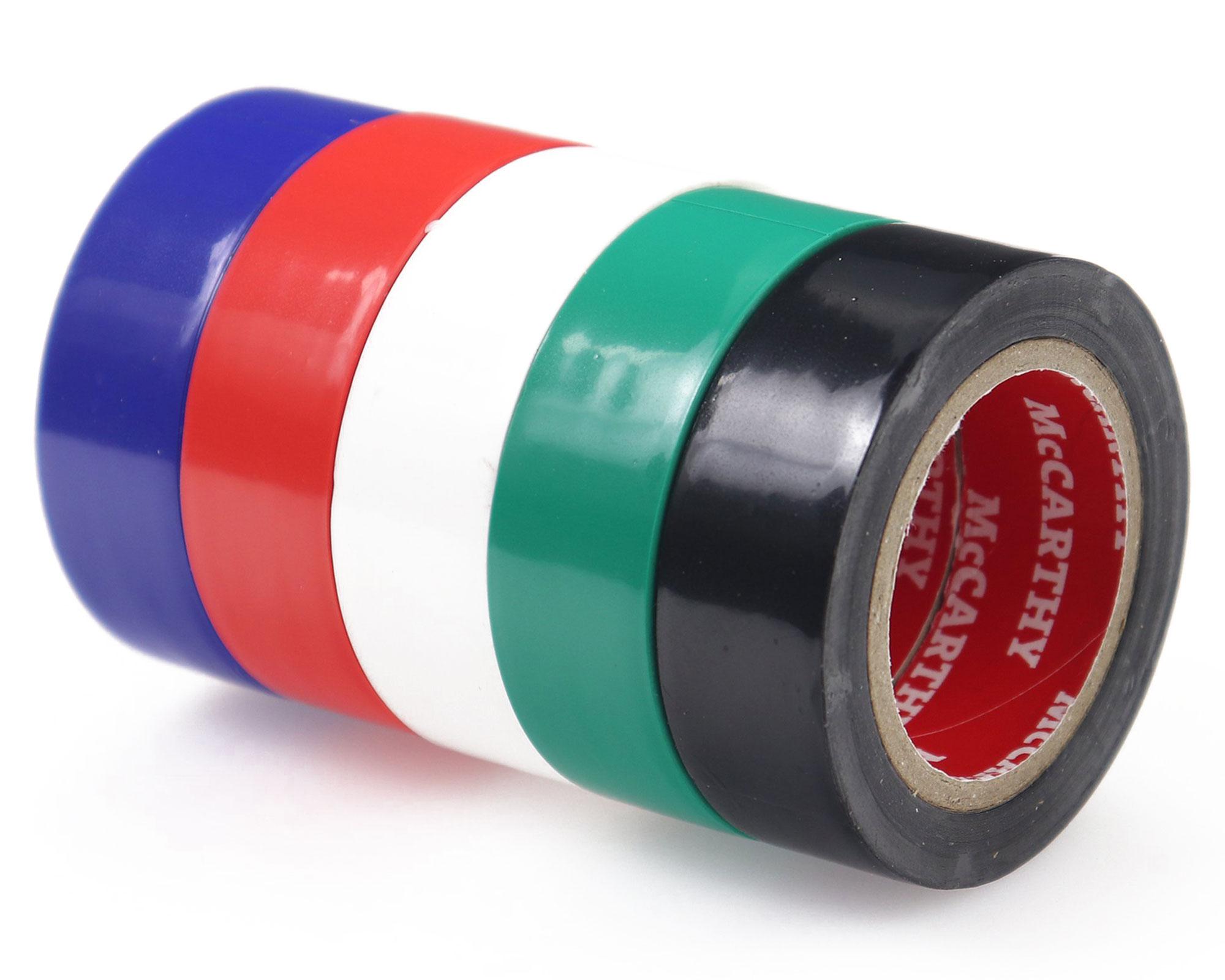 Cinta eléctrica 1.9 cm x 10 m 5 piezas-2