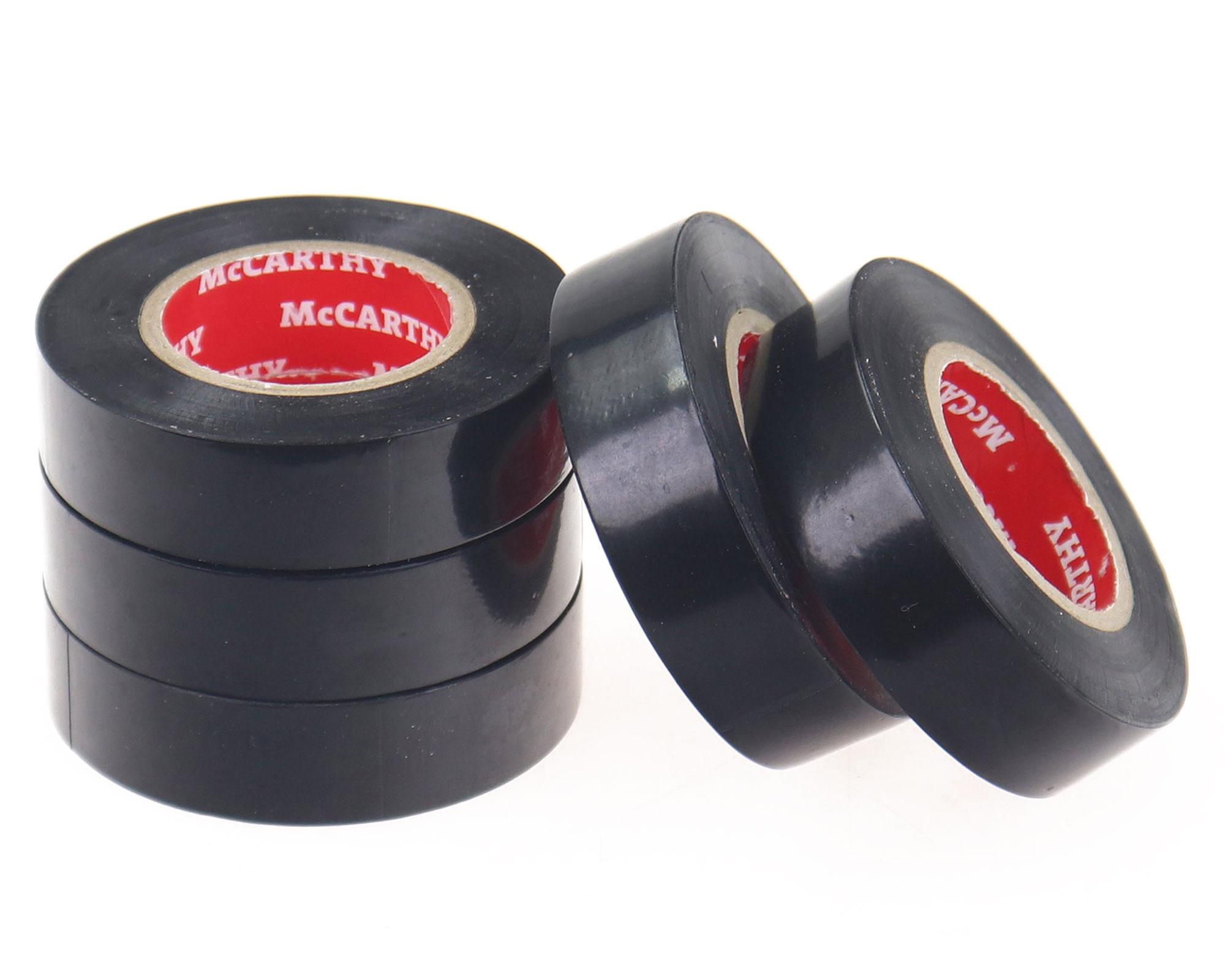 Cinta eléctrica negro 1.9 cm x 20 m 5 piezas-2