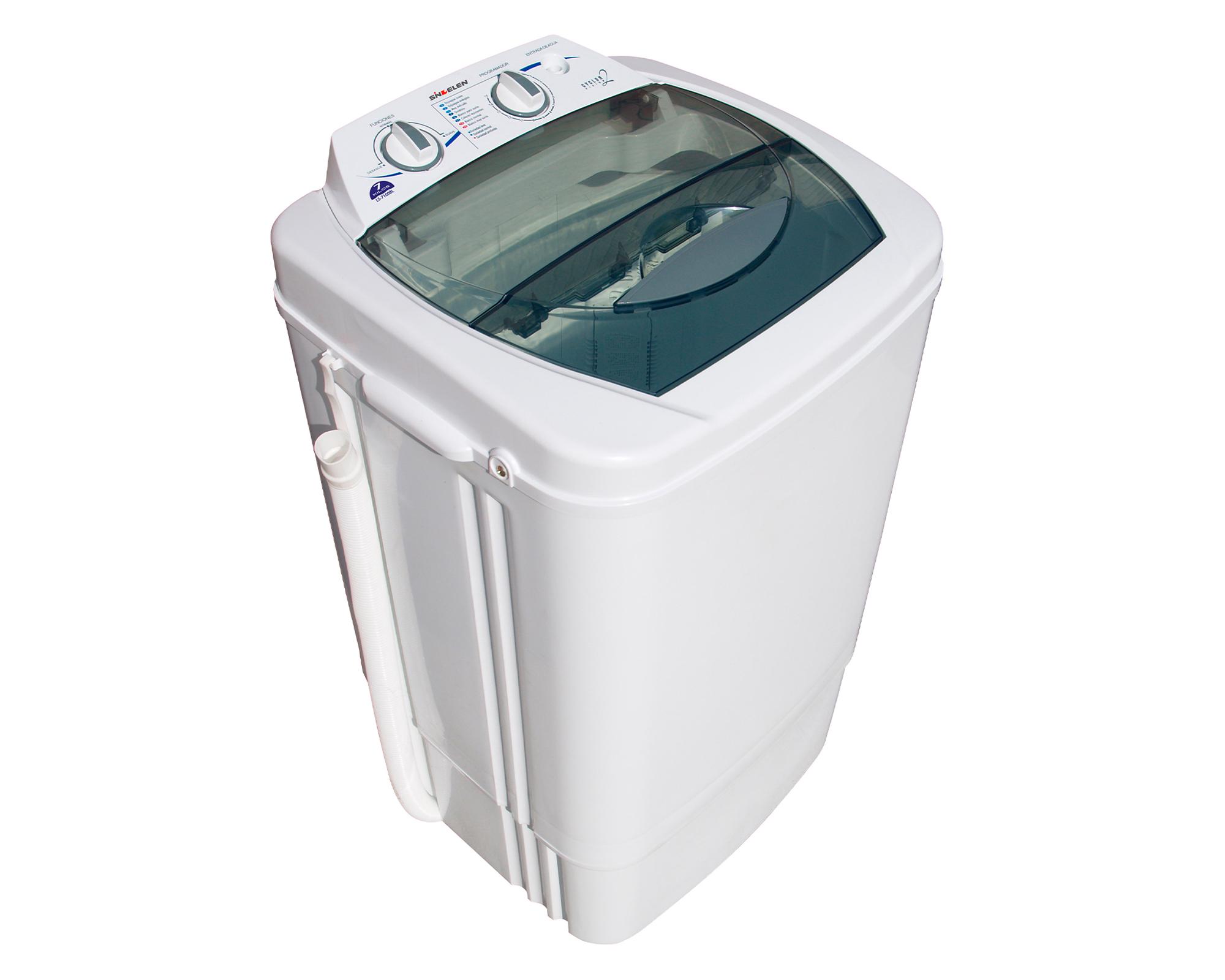 Lavadora semi automática LS-7100BL carga superior 7 kg blanco-0