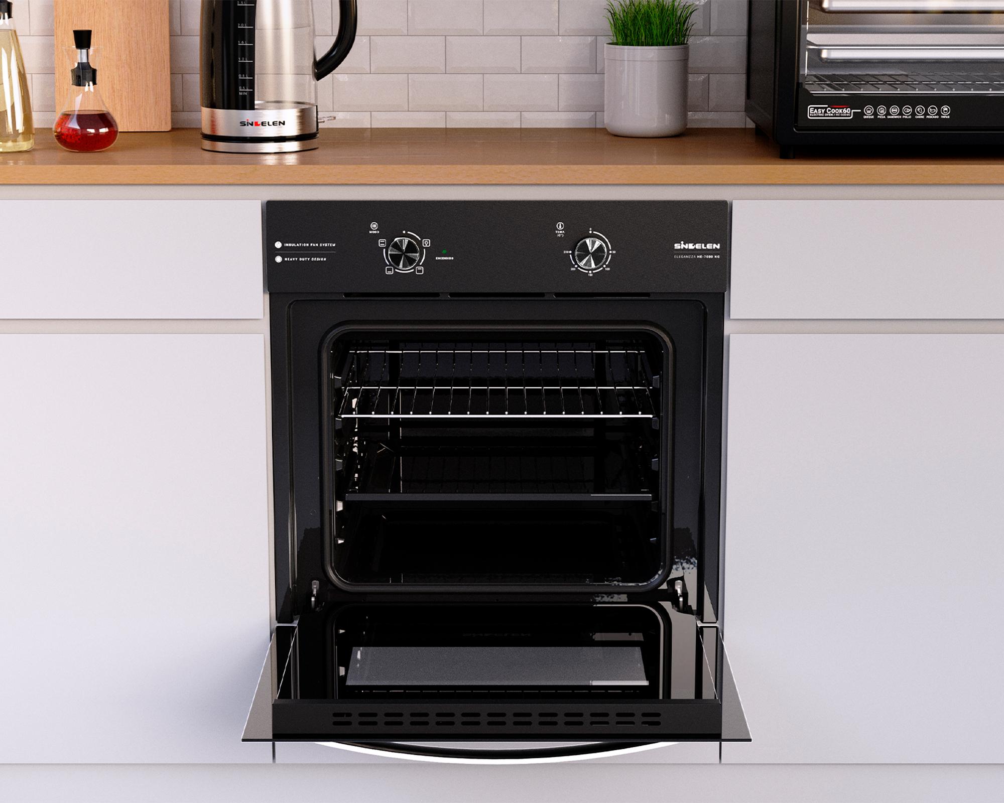 Horno eléctrico empotrable HE-7000NG negro 59 lt-5