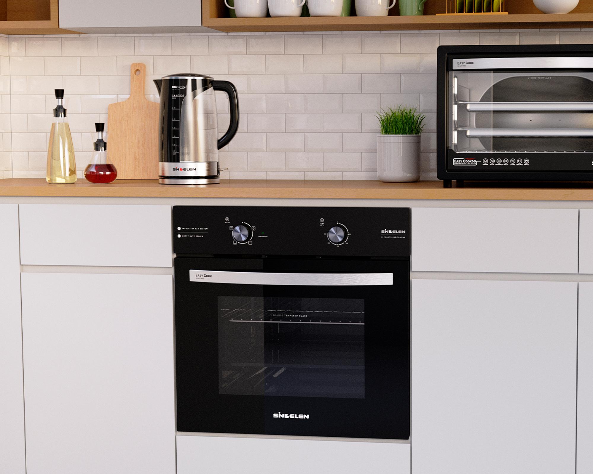 Kit empotrable 157 campana + encimera 4 quemadores + horno 59 lt-4