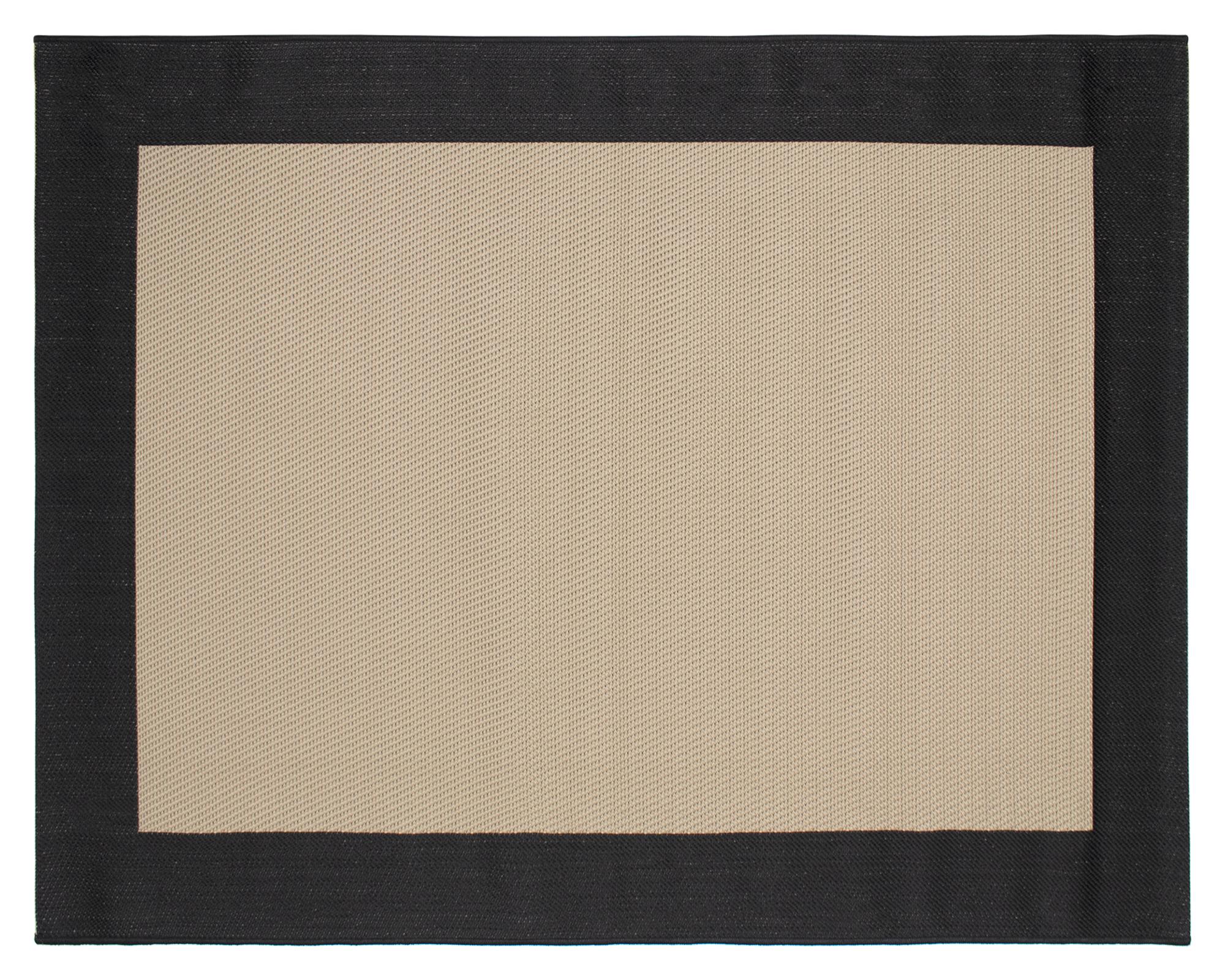 Alfombra Flatweave Flox taupe 180x120 cm-0
