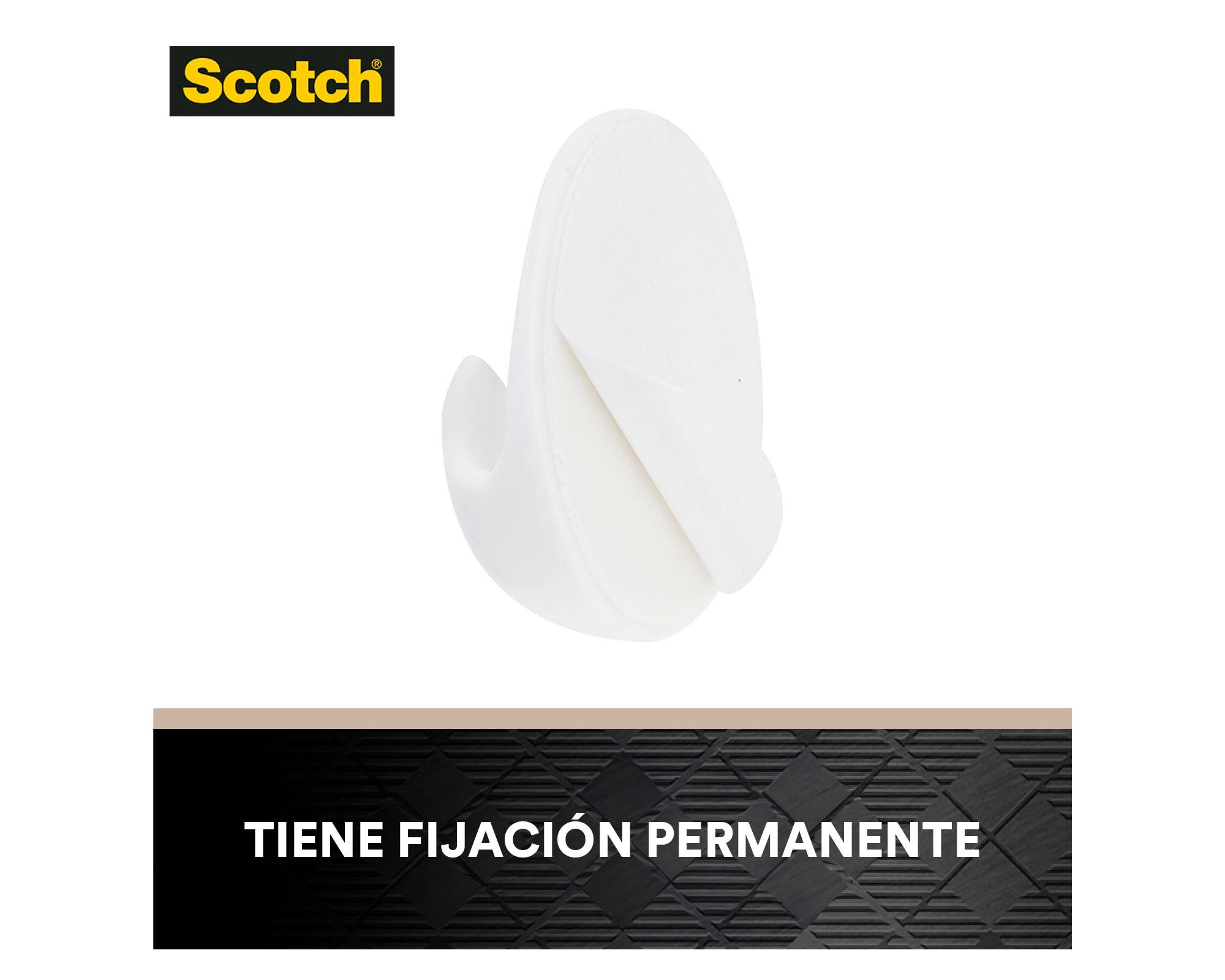 Gancho grande Fijación permanente 3 kg 11.5x6x6.5 cm-2