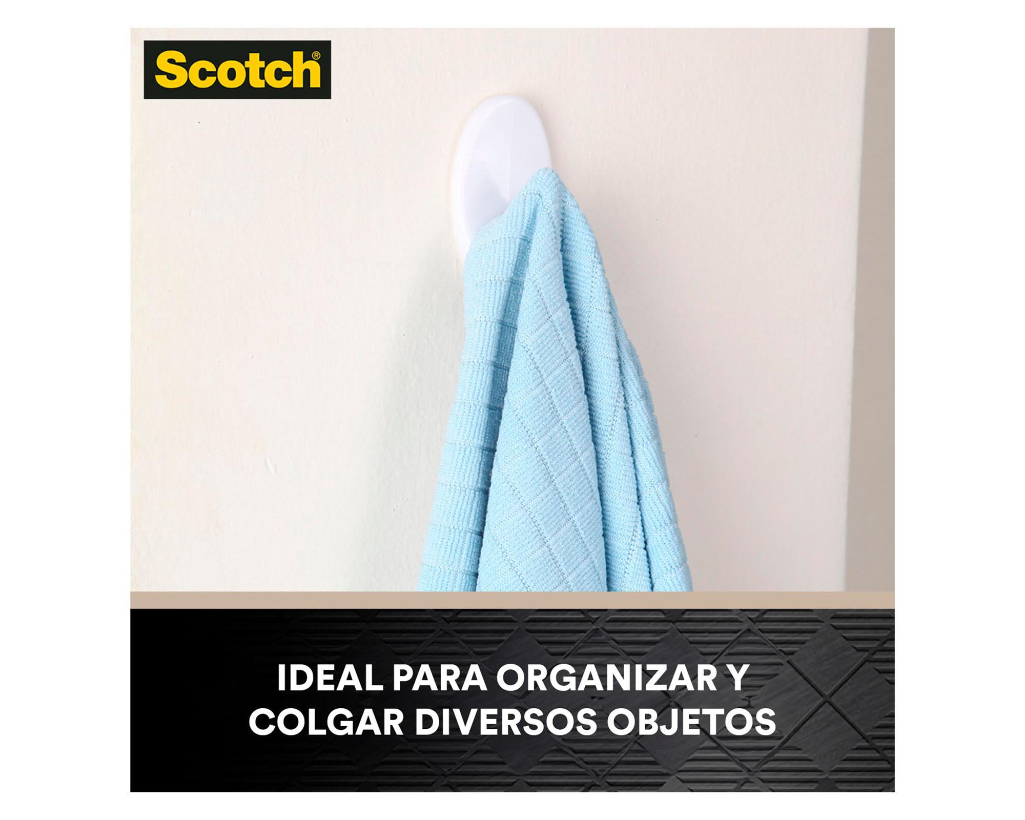 Gancho grande Fijación permanente 3 kg 11.5x6x6.5 cm-4