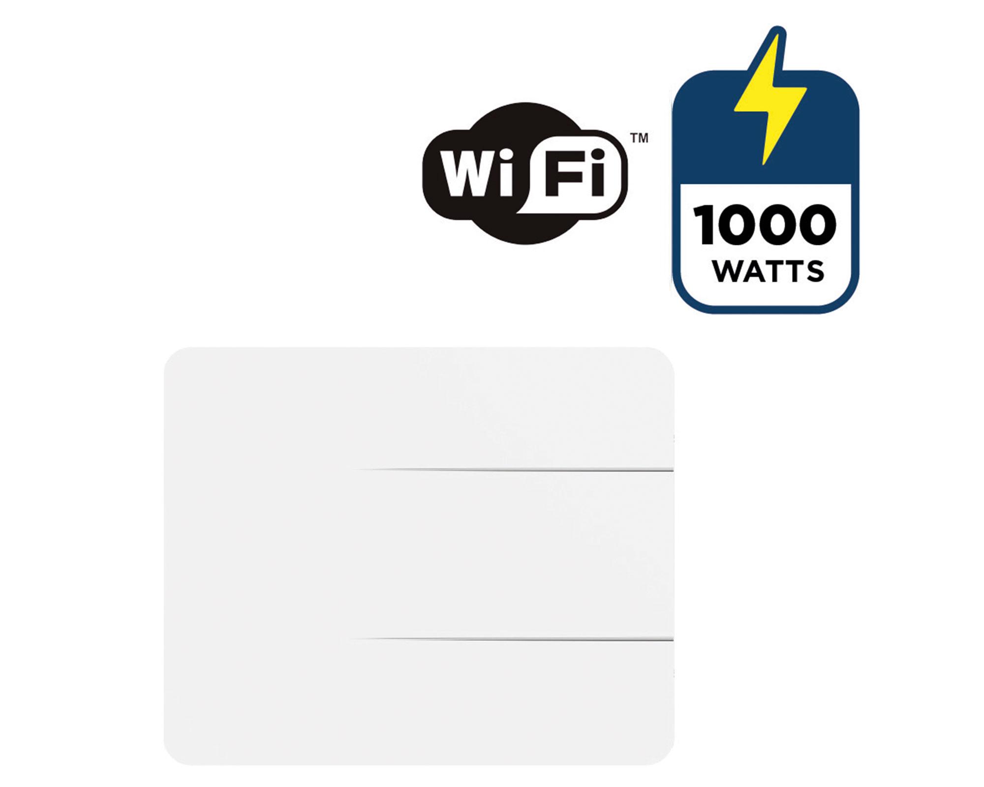 Radiador calefactor cerámico Onix-1000 Wifi 1000 W blanco-1