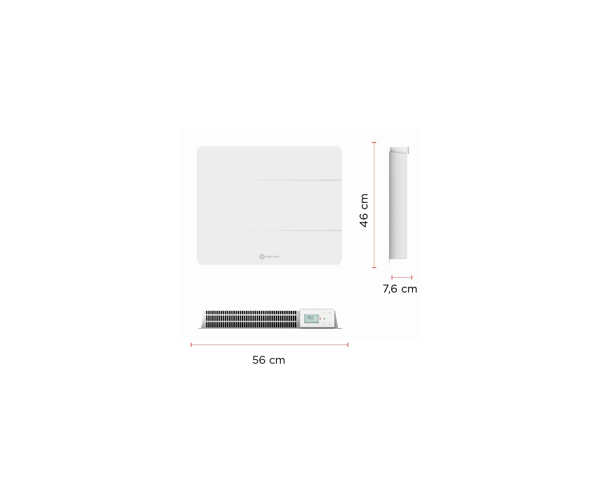 Radiador calefactor cerámico Onix-1000 Wifi 1000 W blanco-3