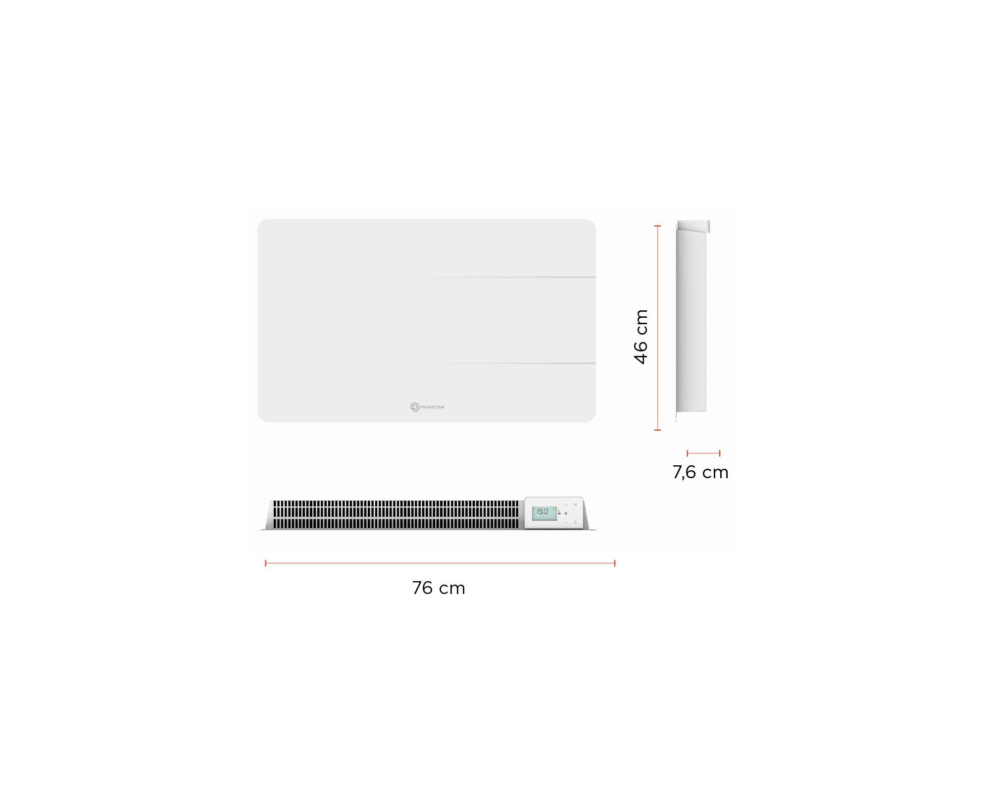 Radiador calefactor cerámico Onix-1500 Wifi 1500 W blanco-3