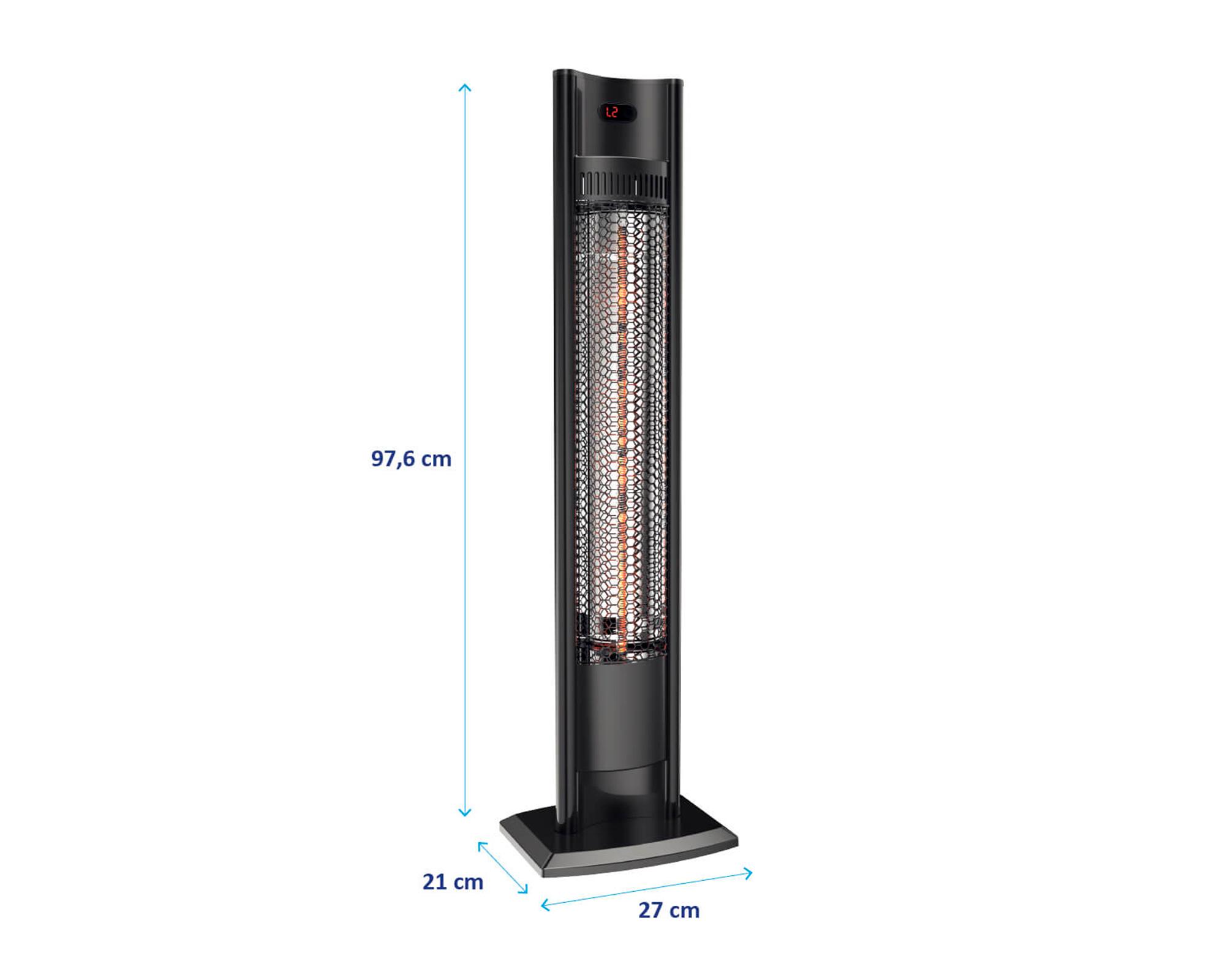 Calefactor de terraza Primawarm 2000 W 2 kW/h-3