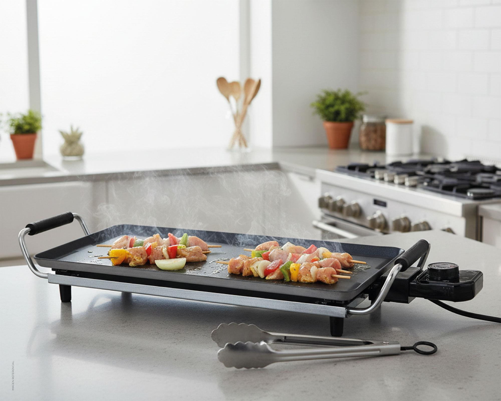 Parrilla eléctrica 1800W EG4423 negro-6