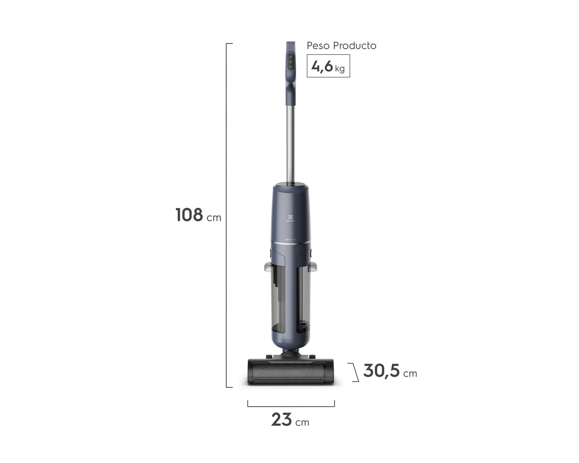 Aspiradora mopa inalámbrica EMC2500 azul 350 W-6