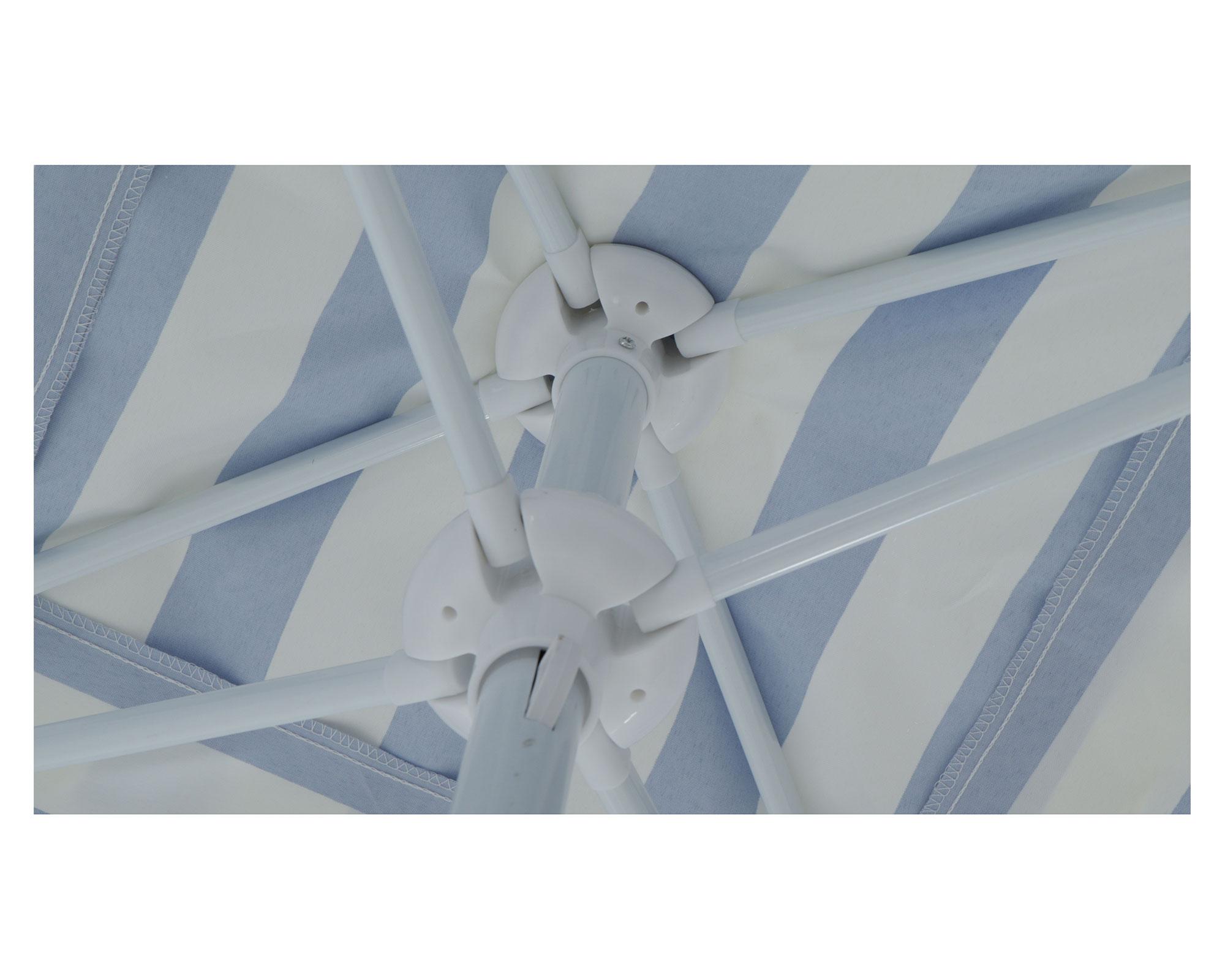 Quitasol playa tipo pérgola 240x200x200 cm-13