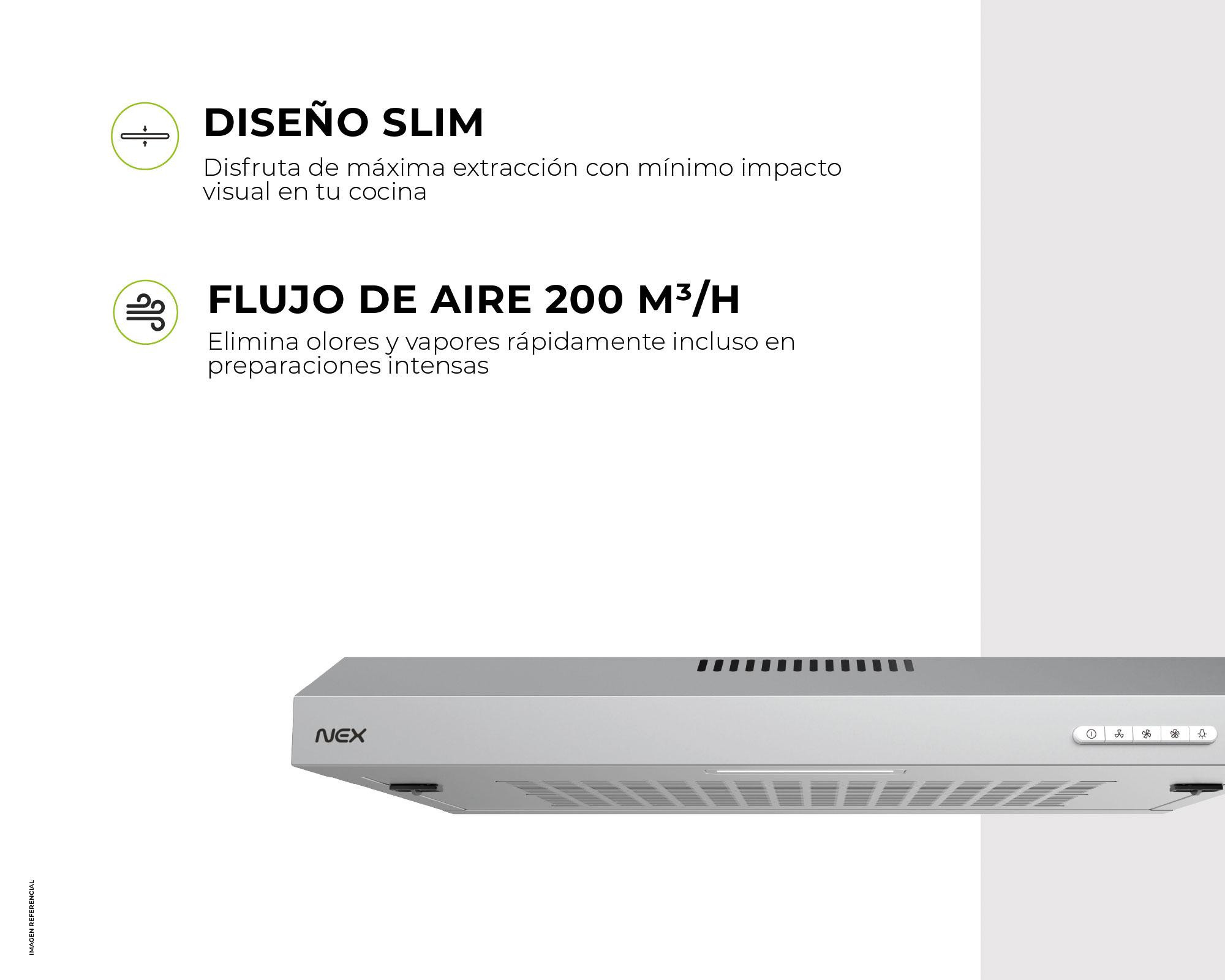 Campana decorativa colgante Tipo Slim RHCG-9026-5