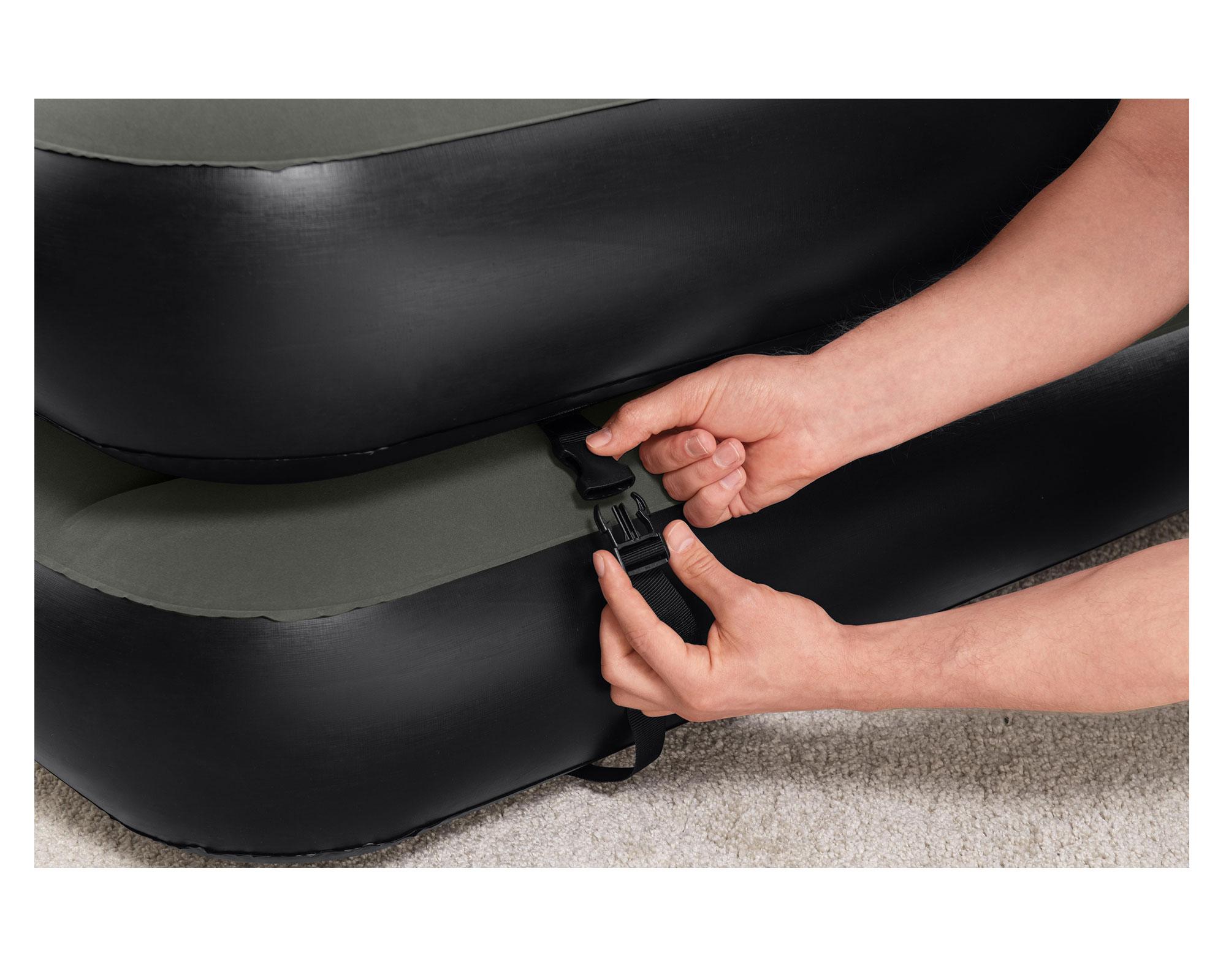 Colchón inflable Tritech Connect and Rest 3 en 1 twin 25x99x188 cm-5