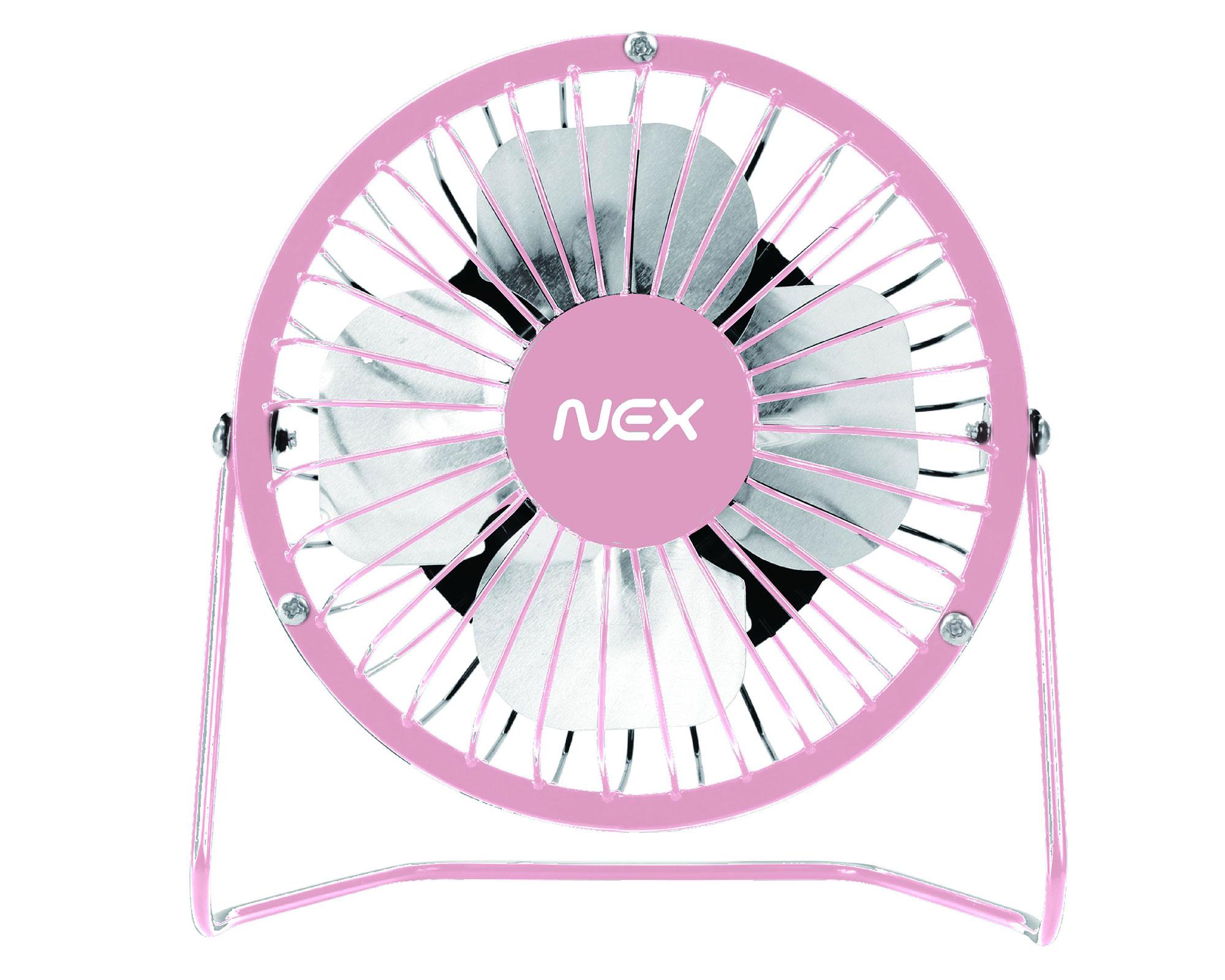 Ventilador USB 4'' Cloud Pink-0