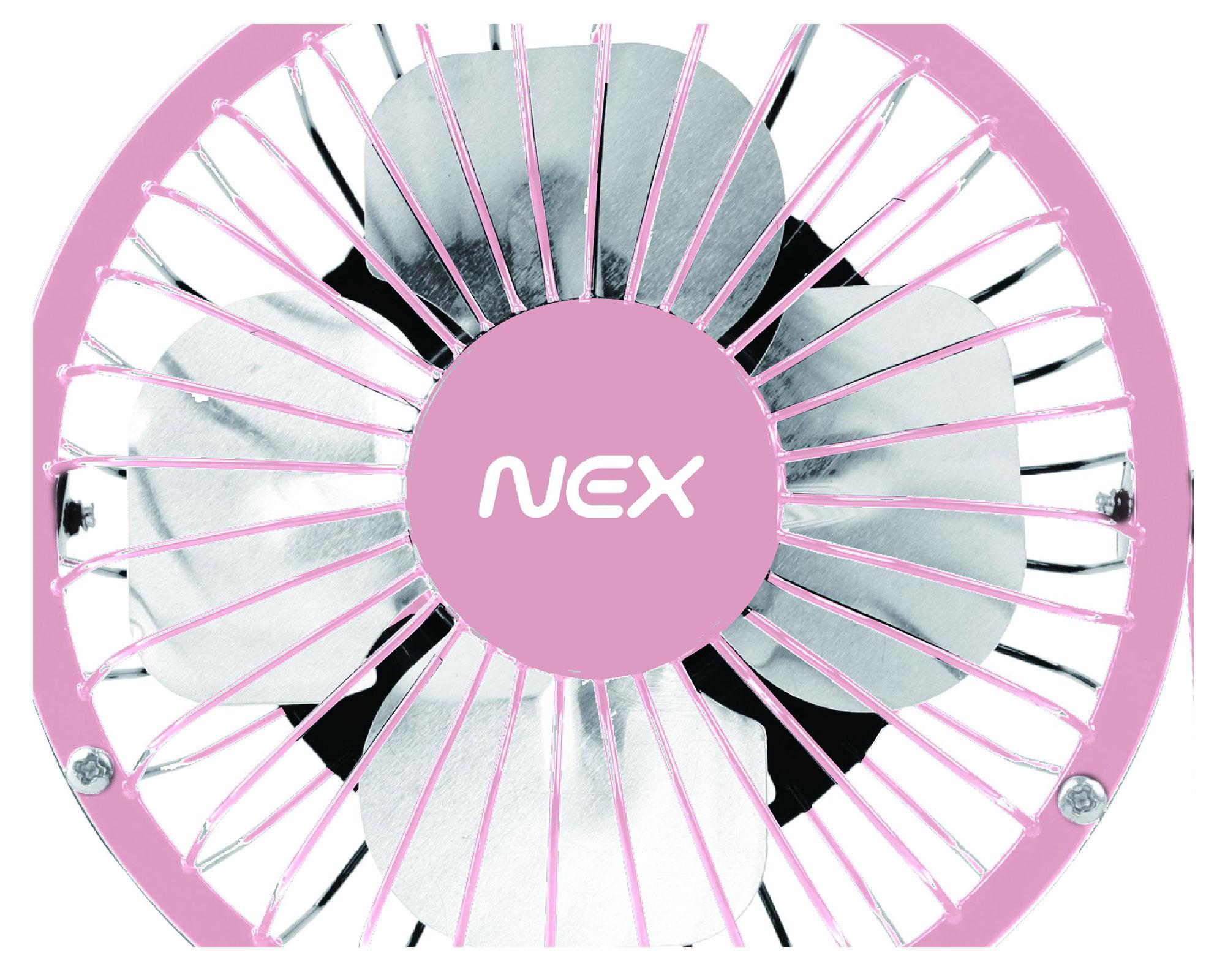 Ventilador USB 4'' Cloud Pink-1