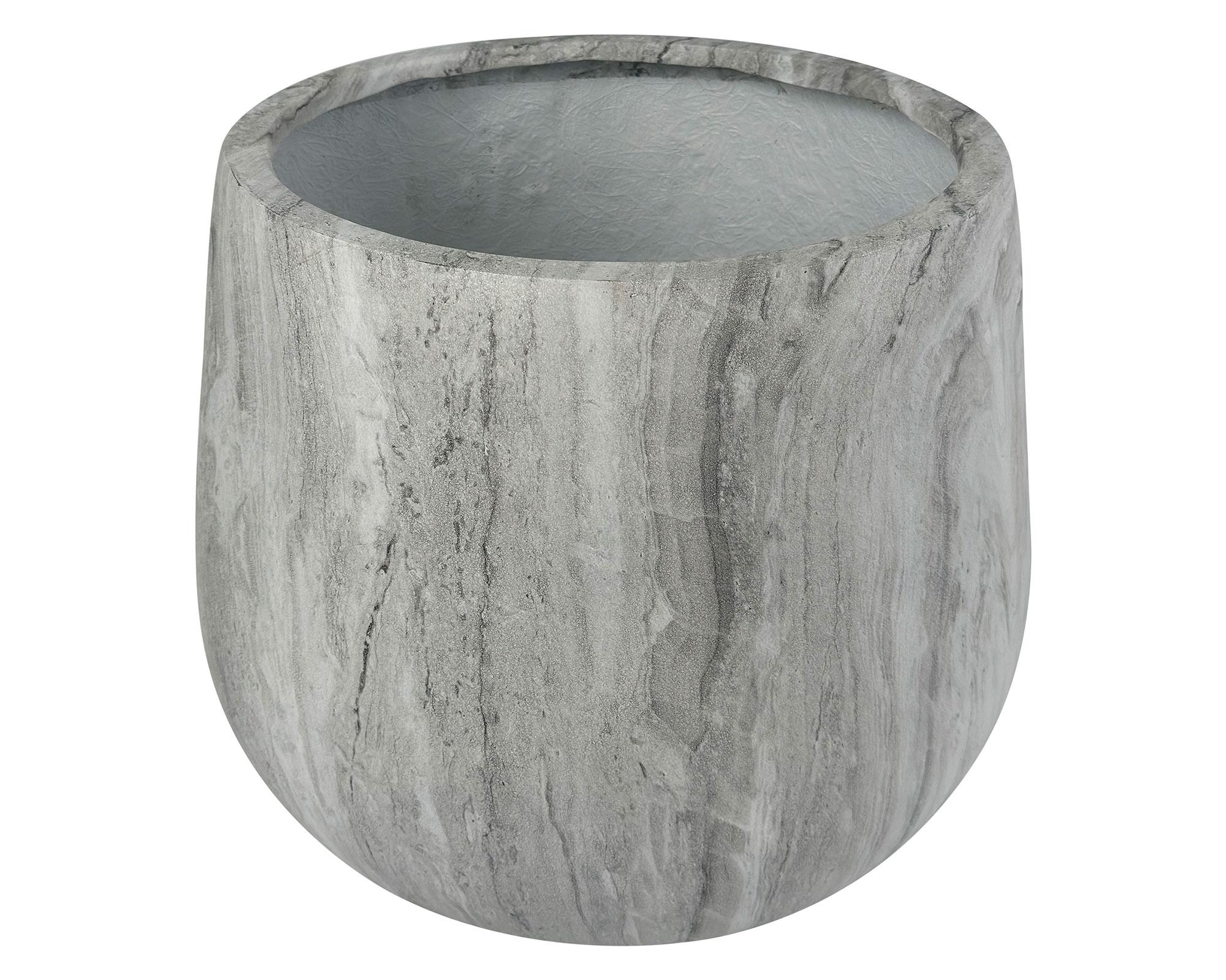 Maceta autorregante Stone gris 52 cm-3