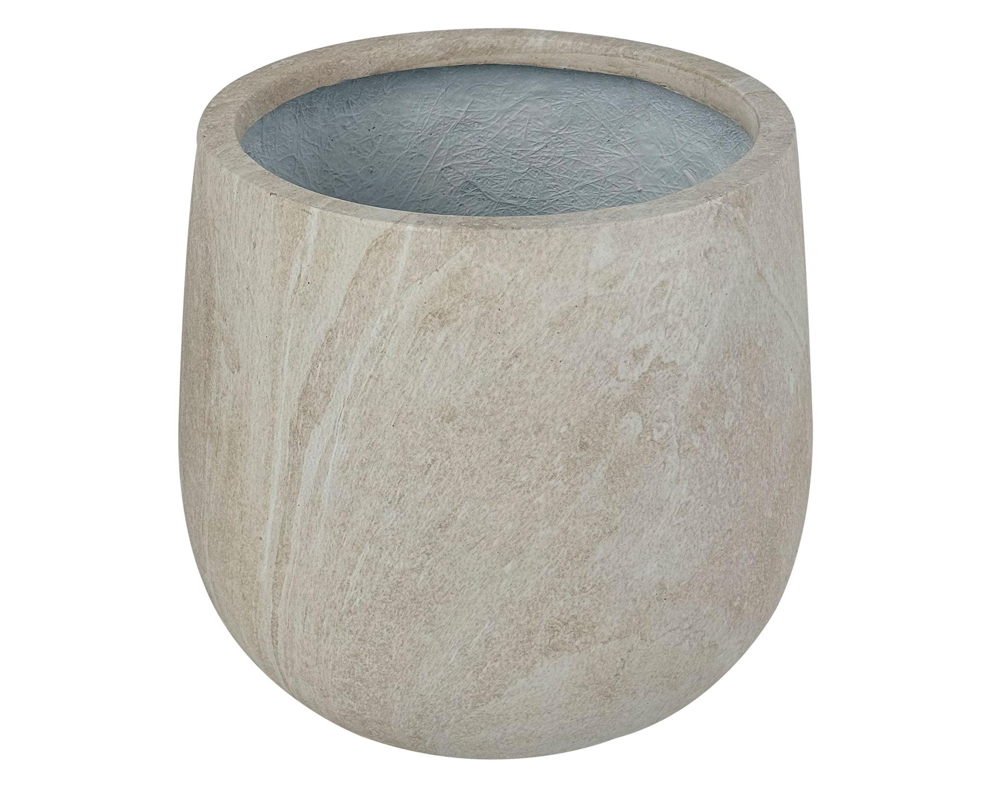 Maceta autorregante Stone beige 52 cm-3
