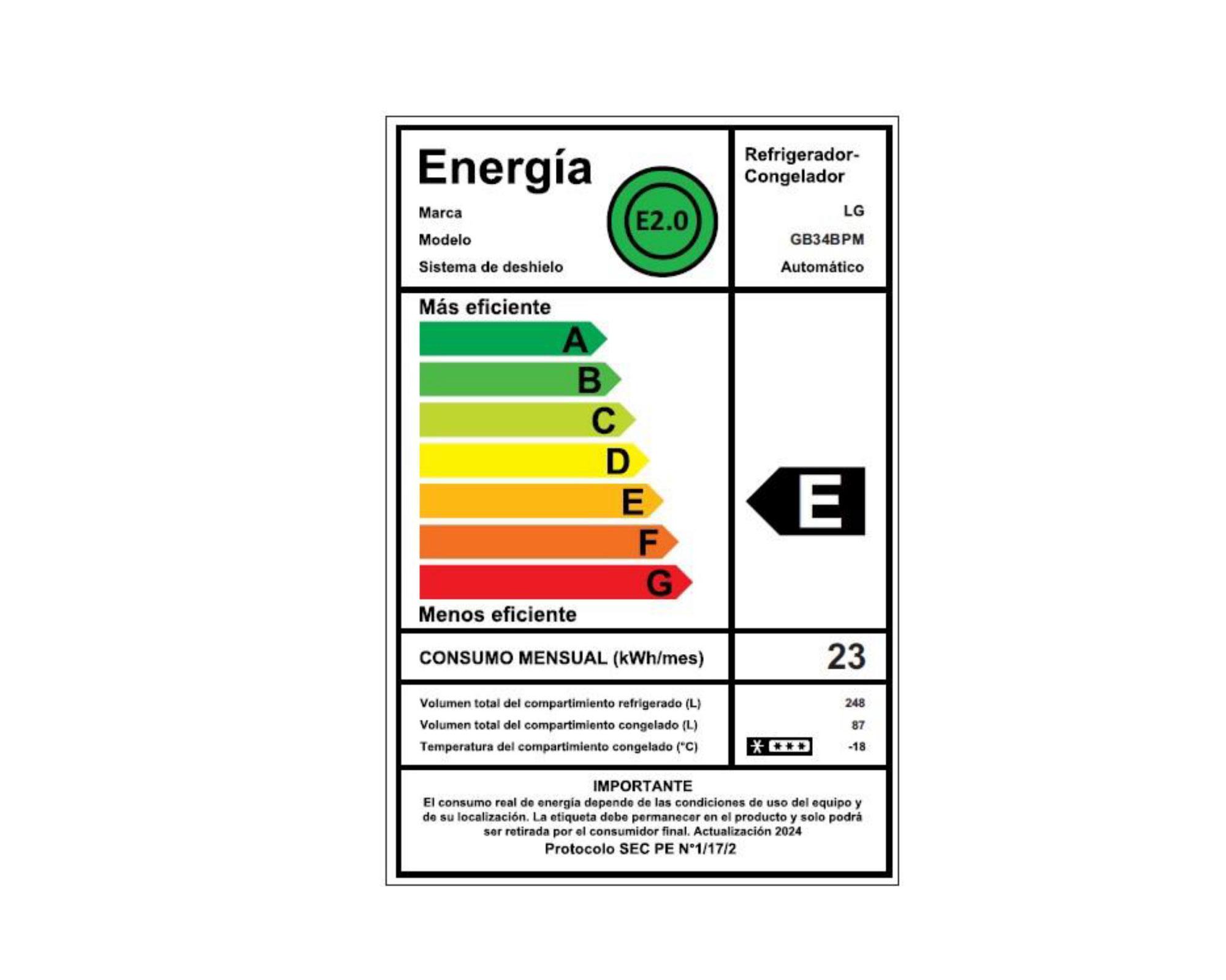 Refrigerador GB34BPM negro esencial matte 335 lt-7