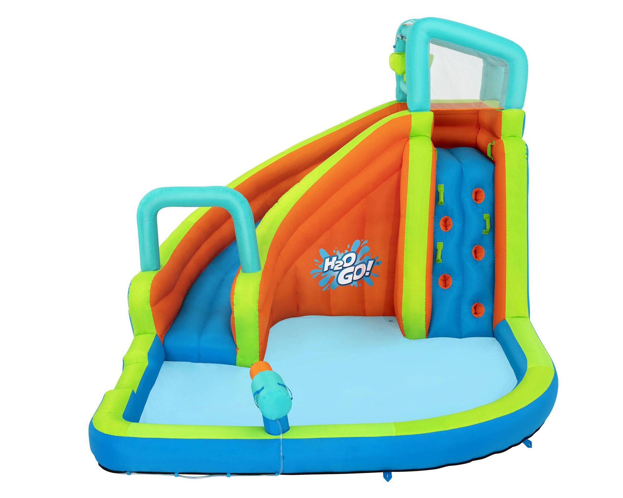 Parque acuático Turbo Splash Mega 365x320x270 cm-2