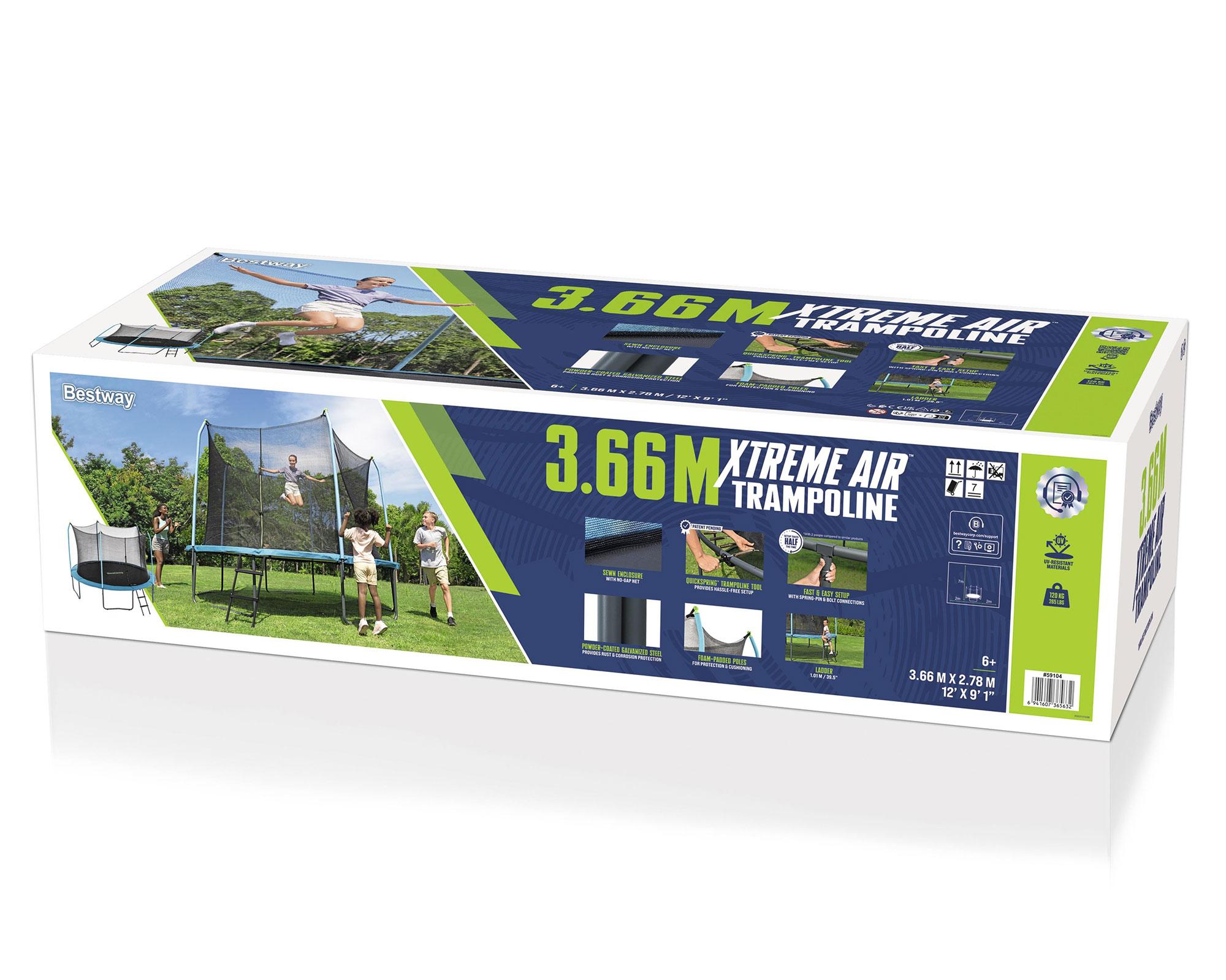 Trampolín Xtreme Air 3.66 m-7