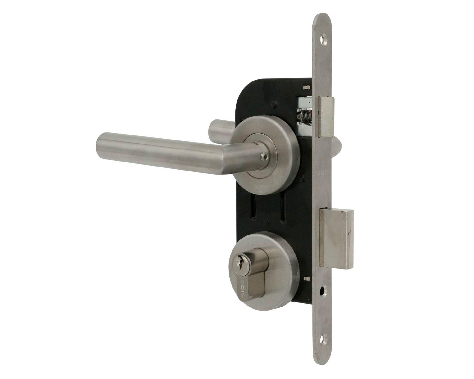 Cerradura embutir dormitorios inox-0