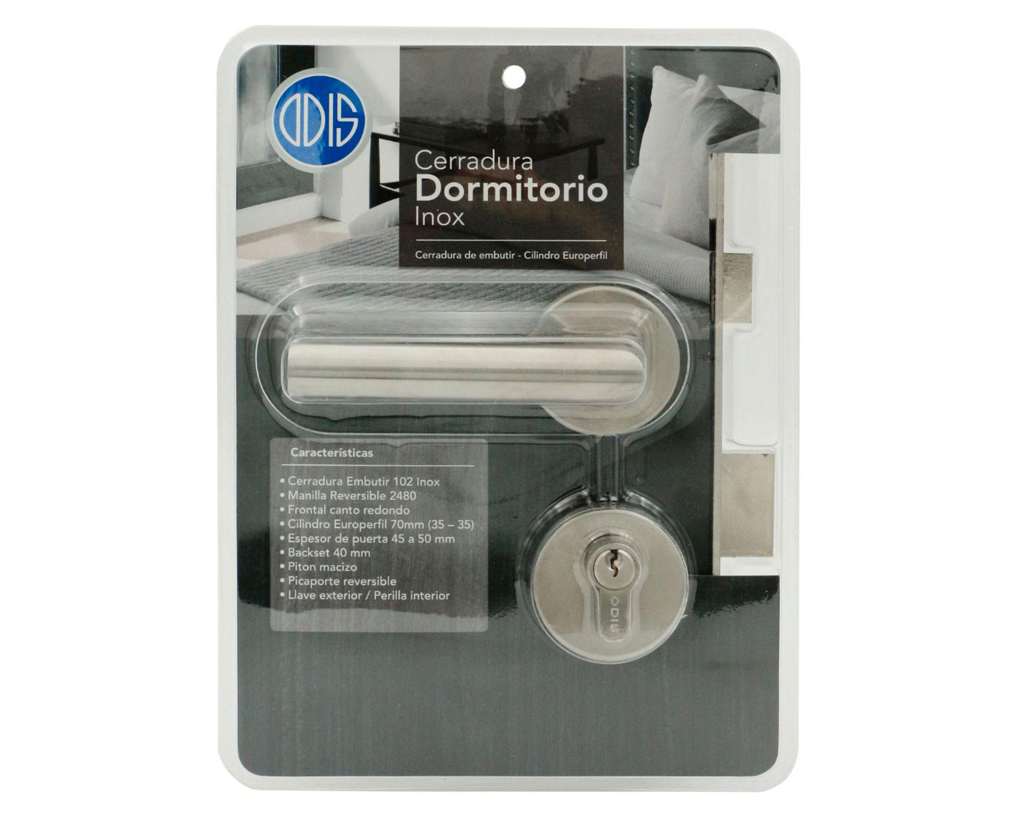 Cerradura embutir dormitorios inox-1