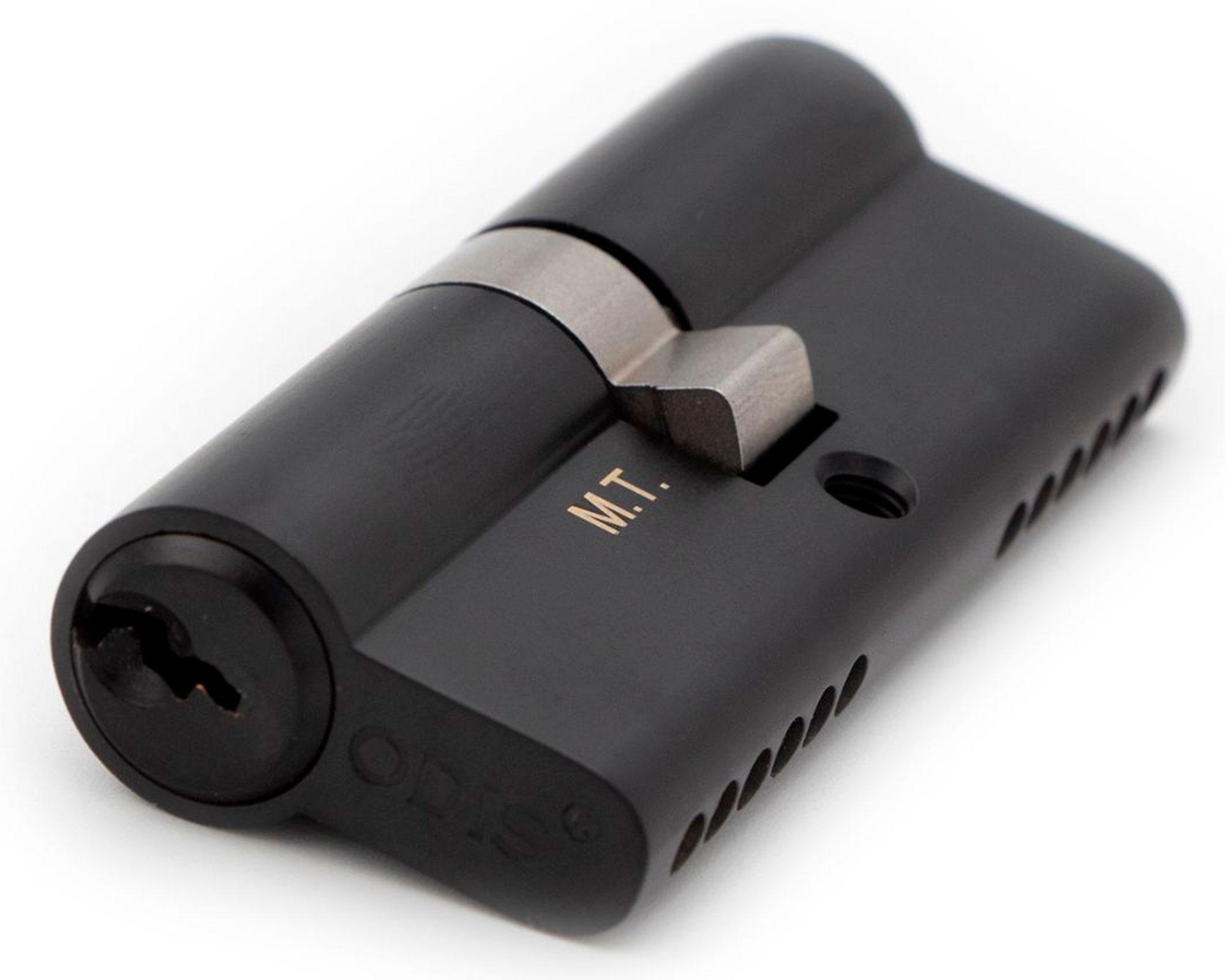 Cilindro llave-llave negro 70 mm-1