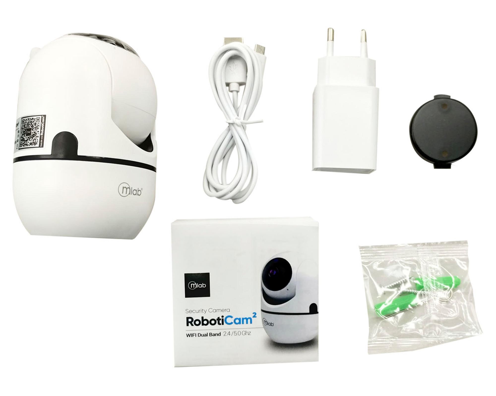 Cámara de seguridad PTZ RobotiCam2 Wifi Dual-Band 9257-3