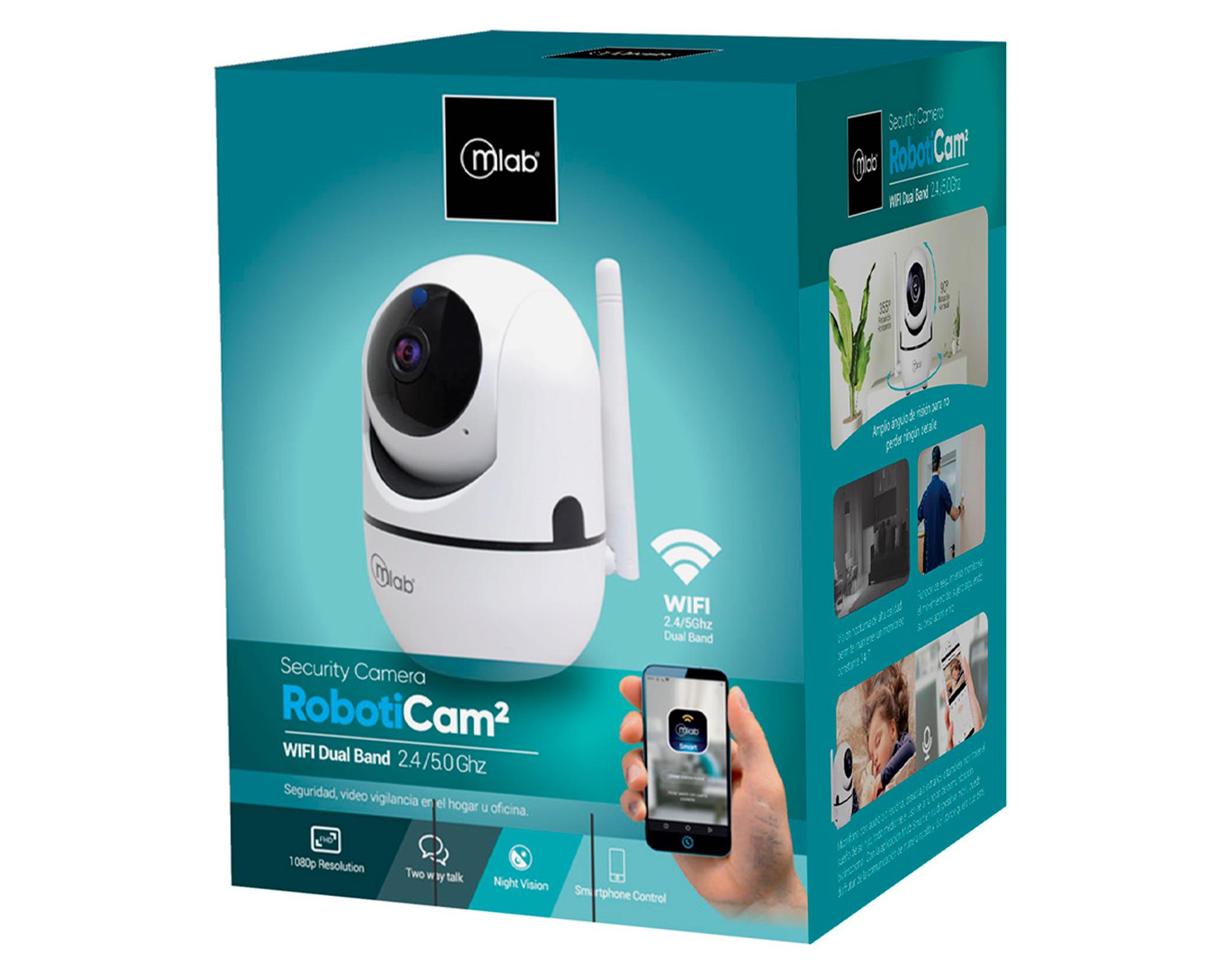 Cámara de seguridad PTZ RobotiCam2 Wifi Dual-Band 9257-4