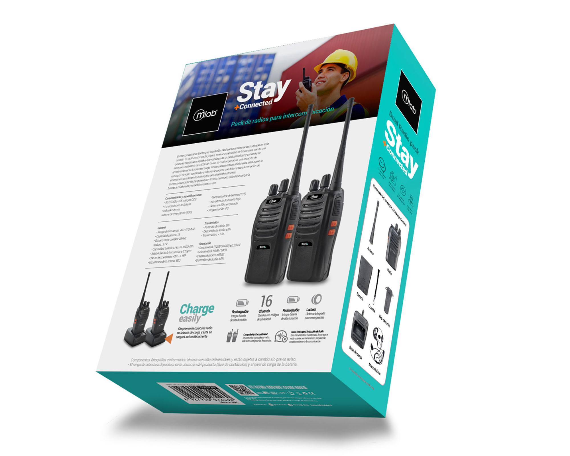 Intercomunicador 16 canales 2 un.-3