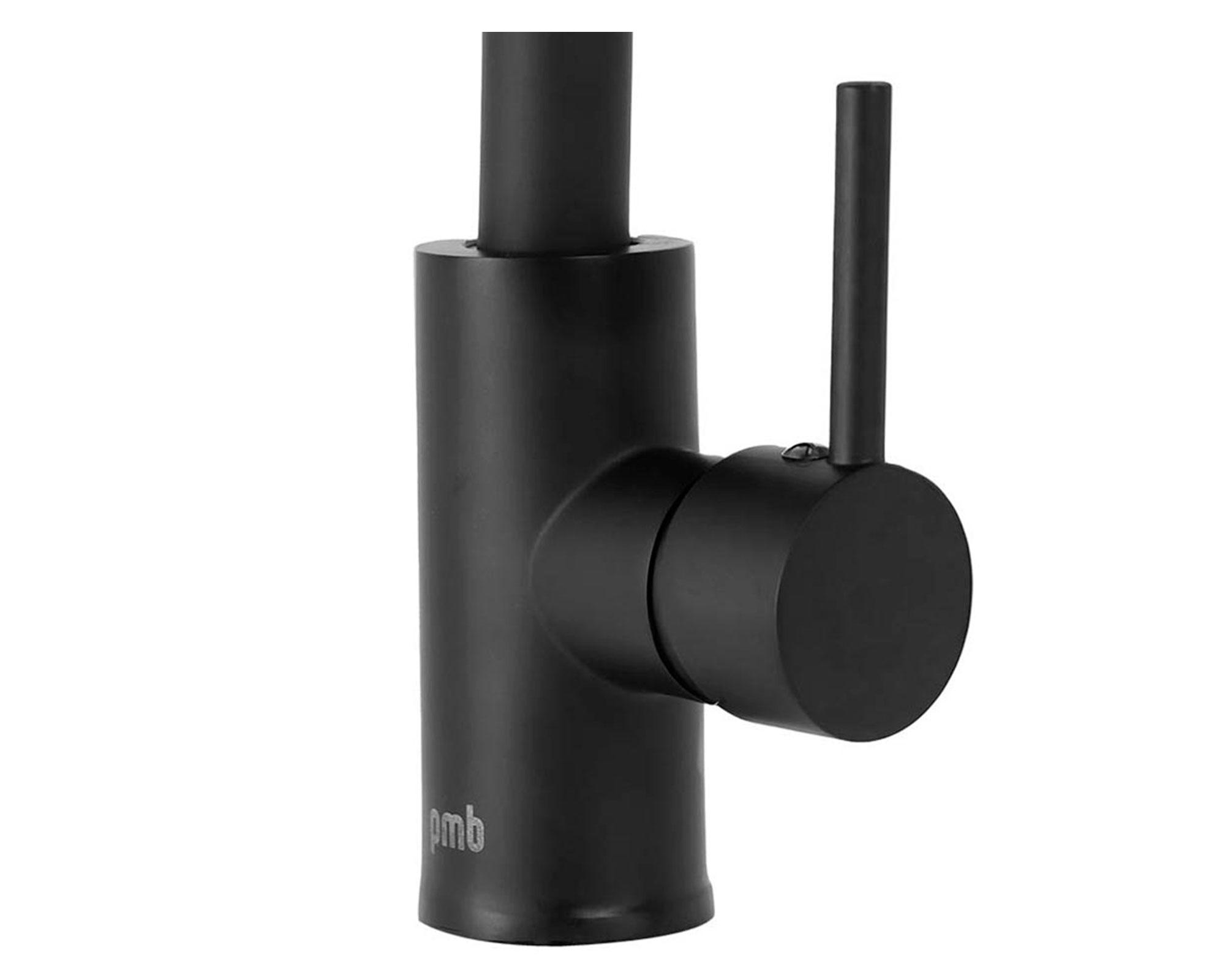Monomando lavaplatos Oregón negro mate-2