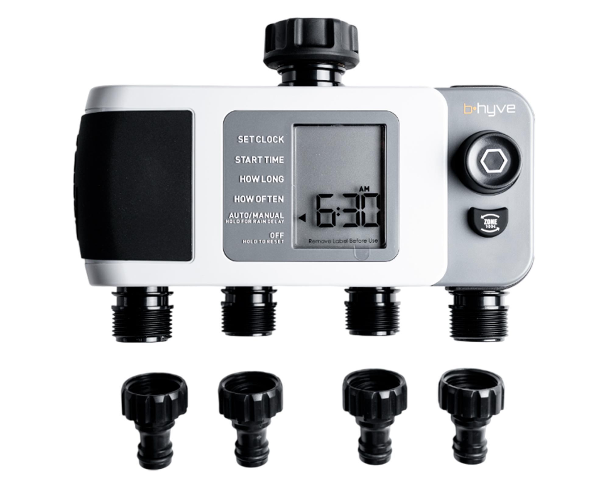 Programador de riego para llave XD 4 zonas-0