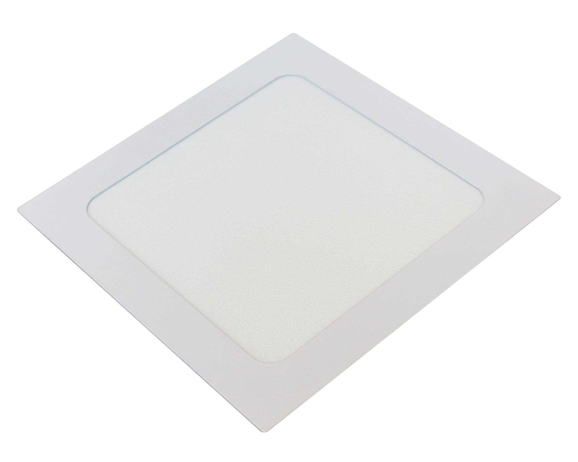 Panel LED 12W luz fría cuadrado 1.5x16.8x16.8 cm-0