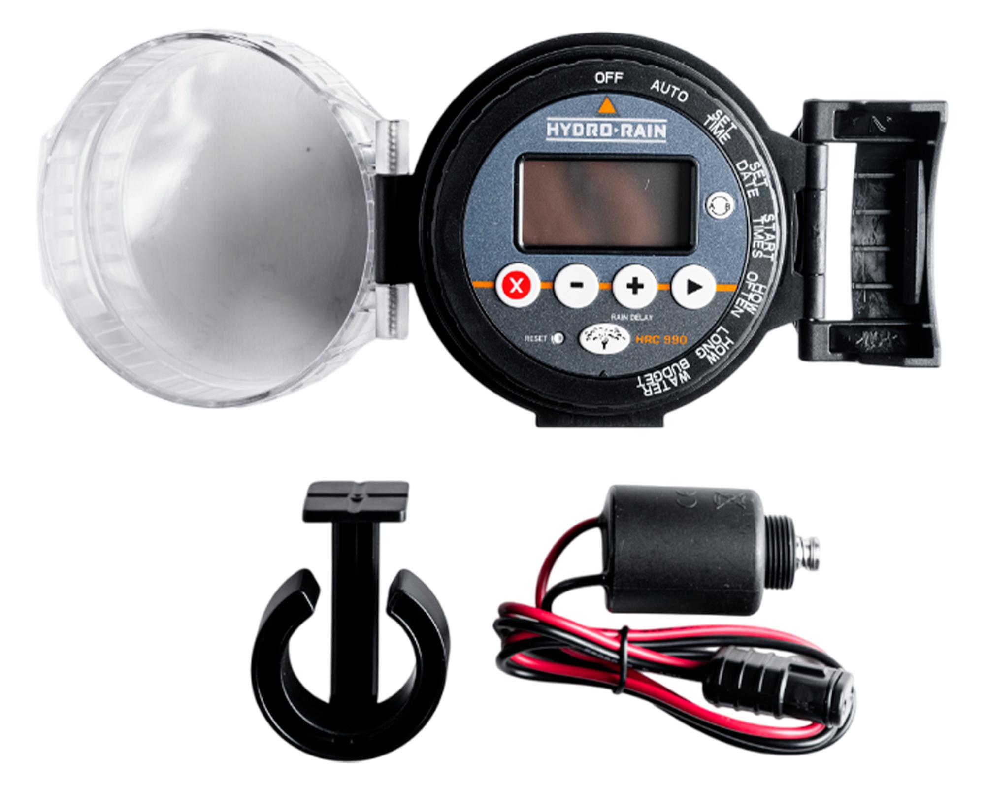 Programador de riego a pilas HRC 990 4 zonas + 1 solenoide-0