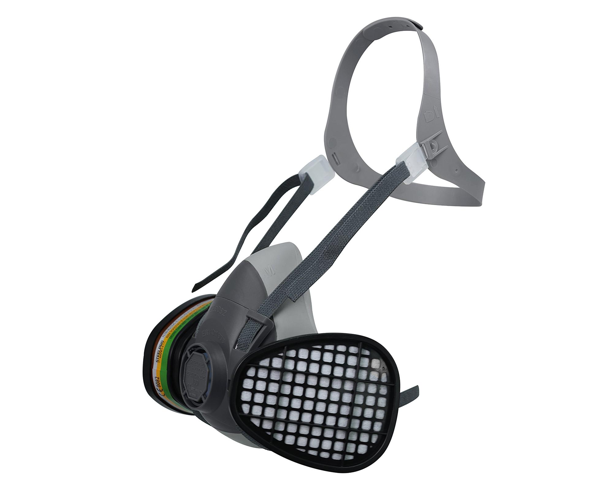 Mascarilla reutilizable 100 + filtro Ergonic F500M ABEK1-2