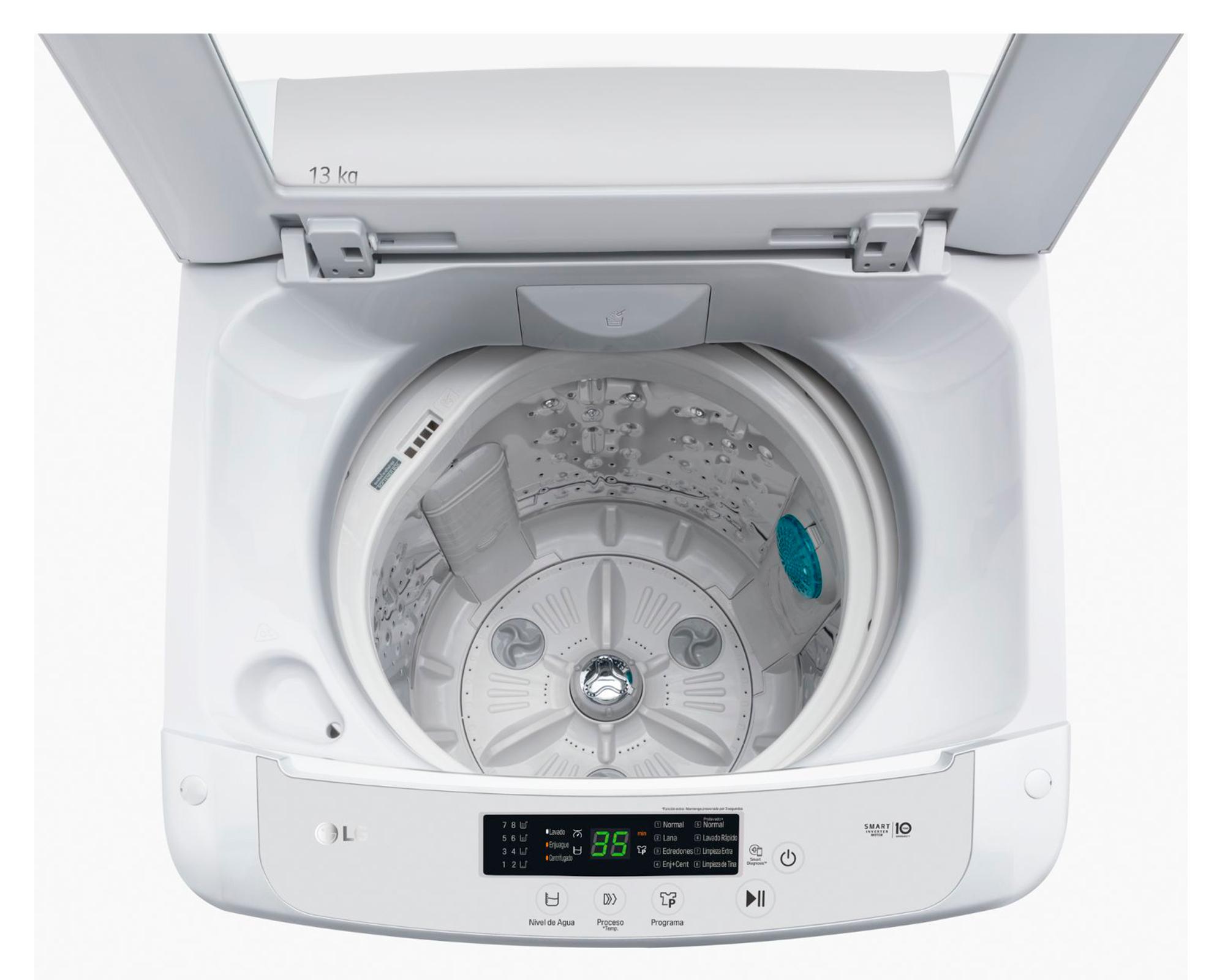 Lavadora WT13WPBPK carga superior 13 kg blanco-2