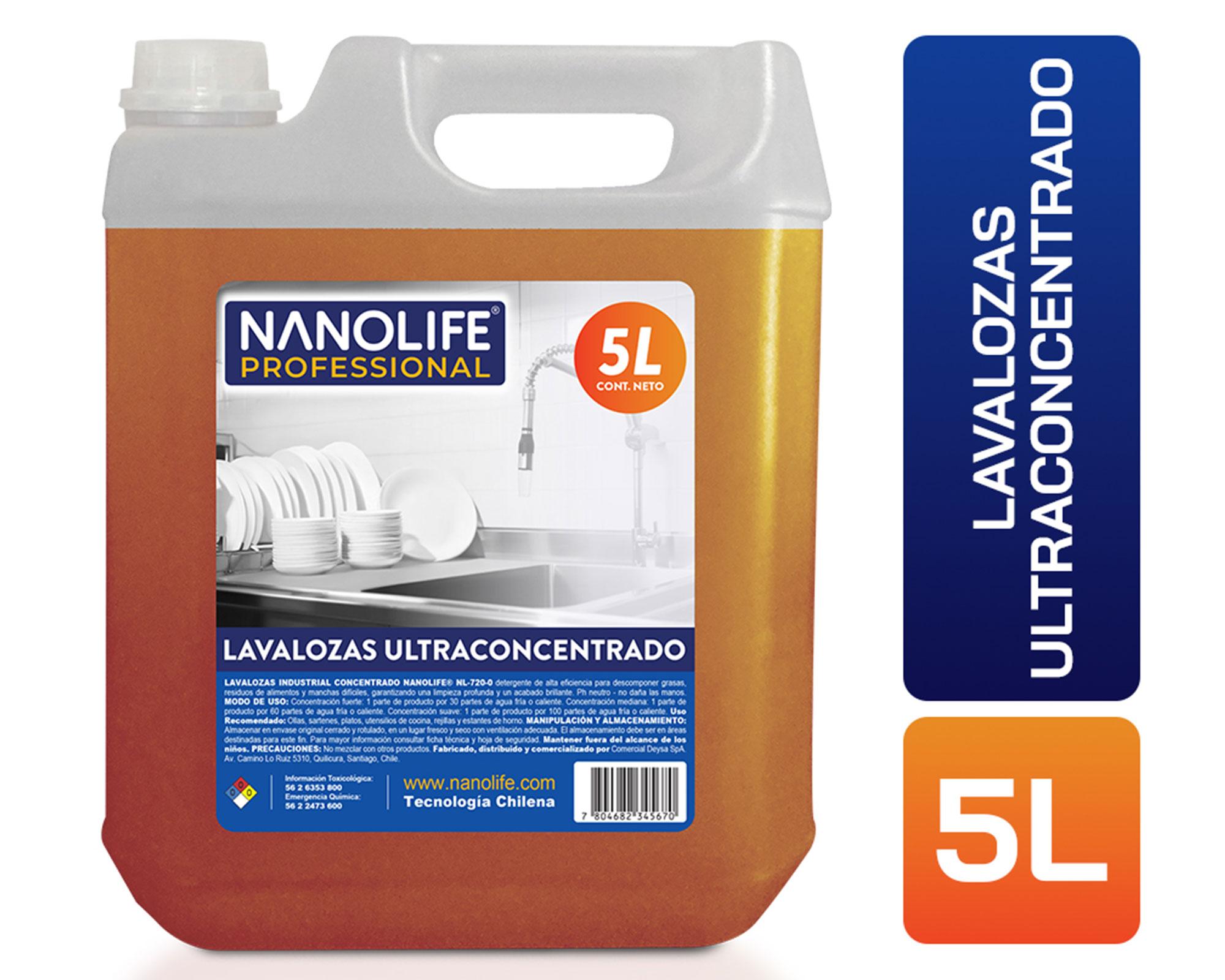 Lavalozas Industrial Ultra concentrado 5L-0