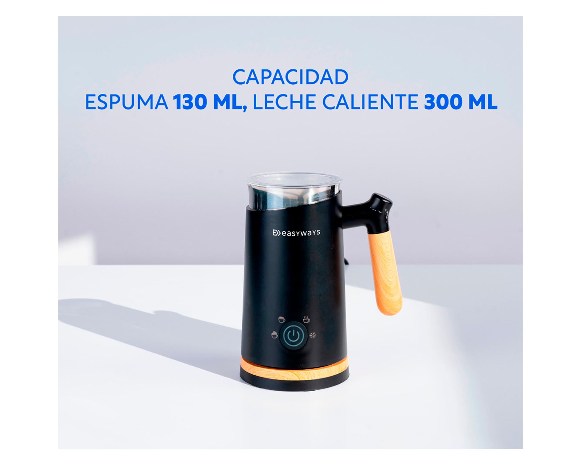 Espumador Milano milk pro negro 300 ml-1