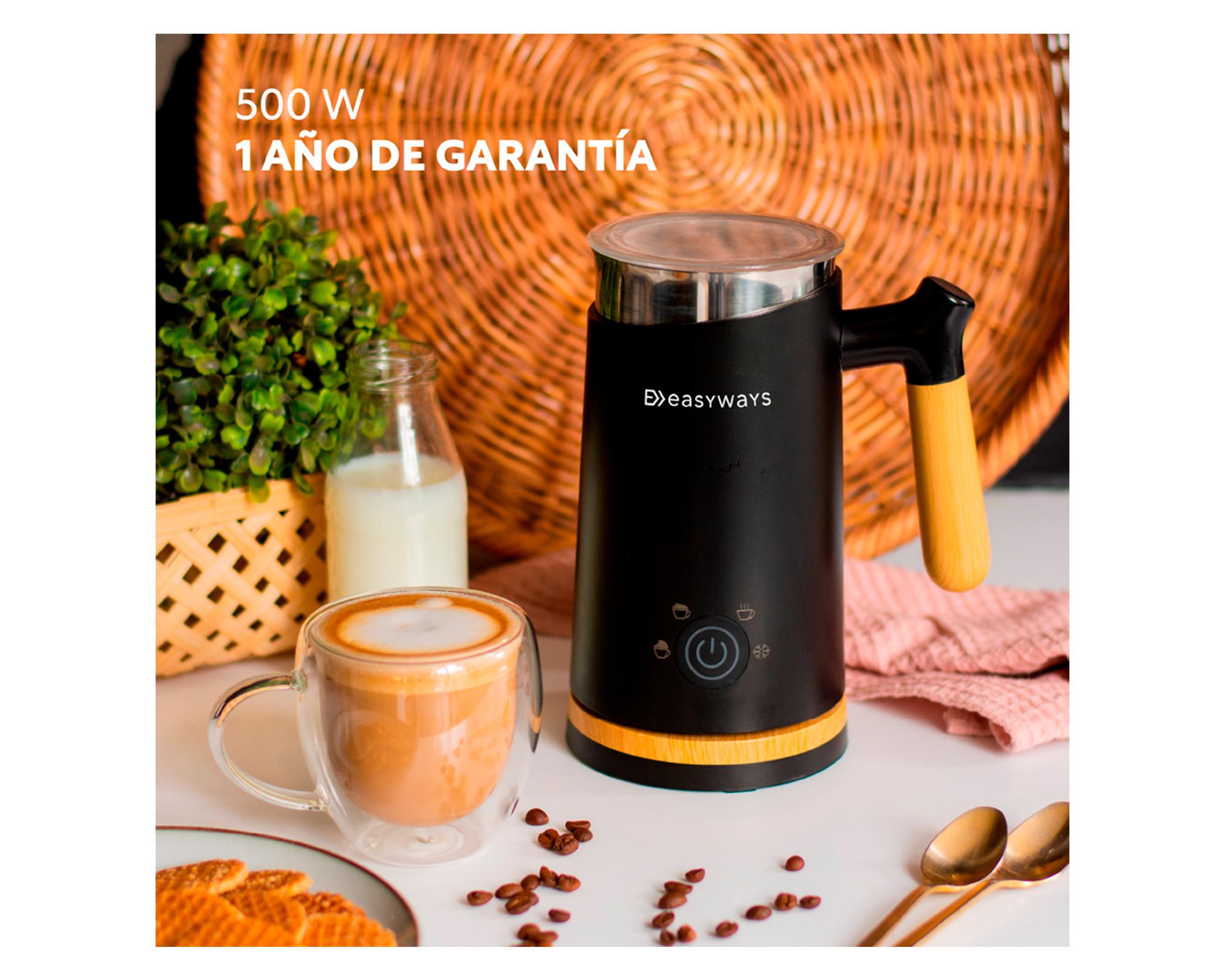 Espumador Milano milk pro negro 300 ml-3