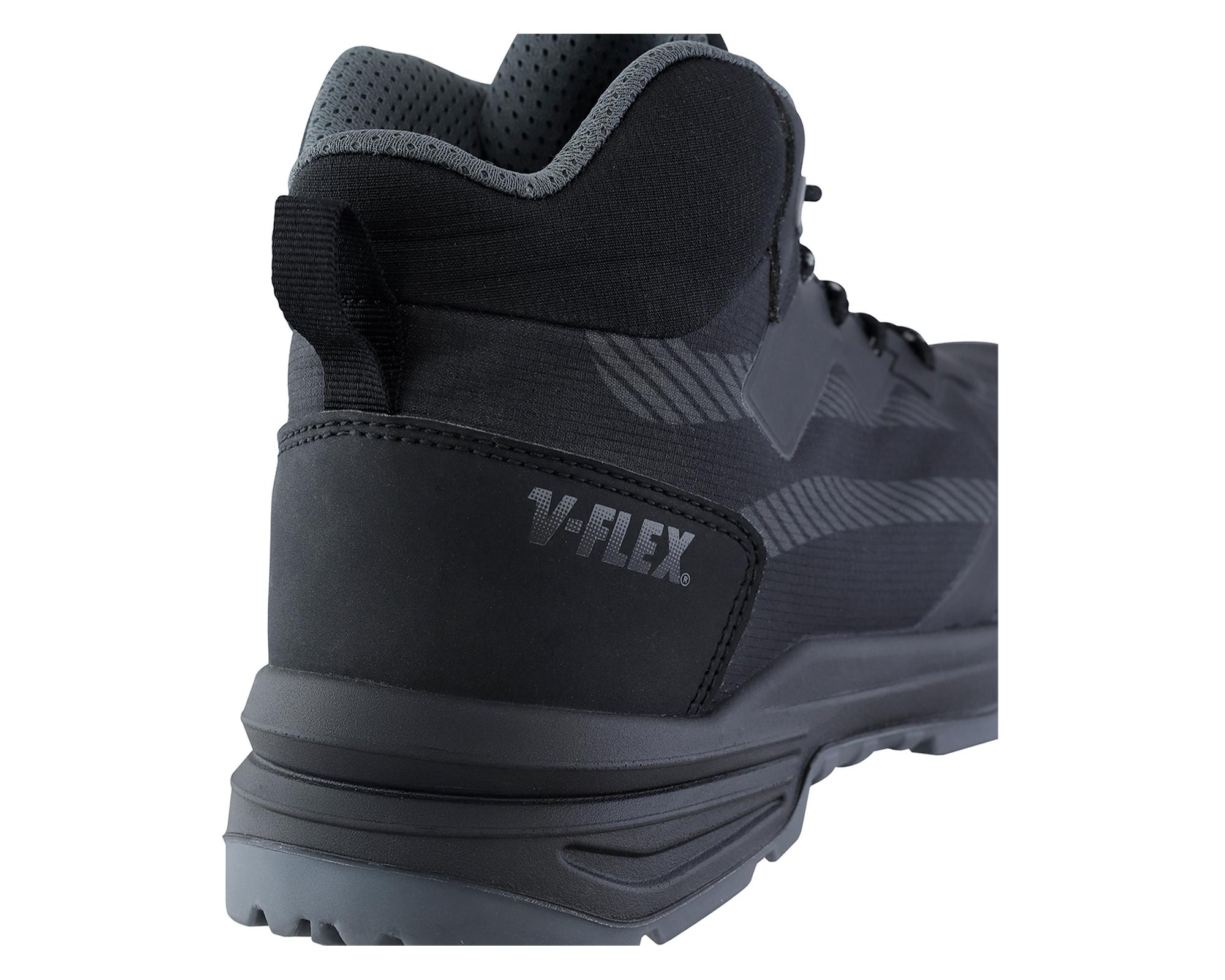 Botín de seguridad unisex VFlex V37negro mate-3